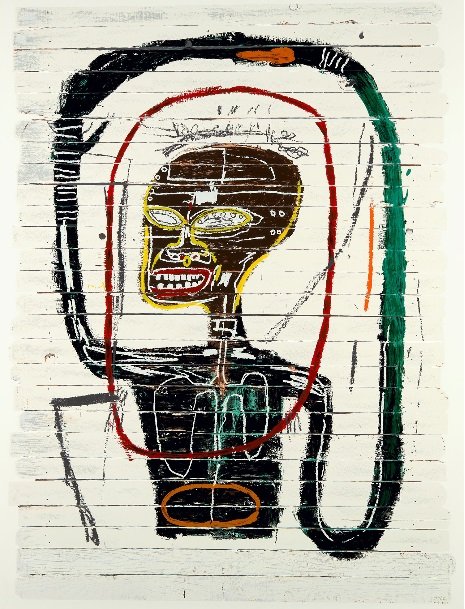 AFTER JEAN-MICHEL BASQUIAT - "FLEXIBLE" - Screenprint in colors (1 of 1)