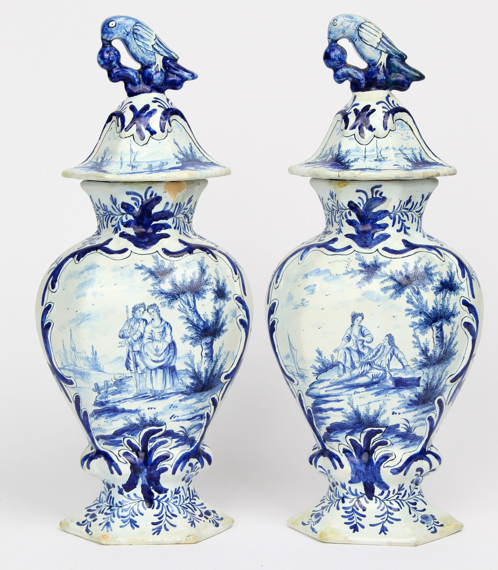 18th Century Johannes Harlees Delft Jars (1 of 11)
