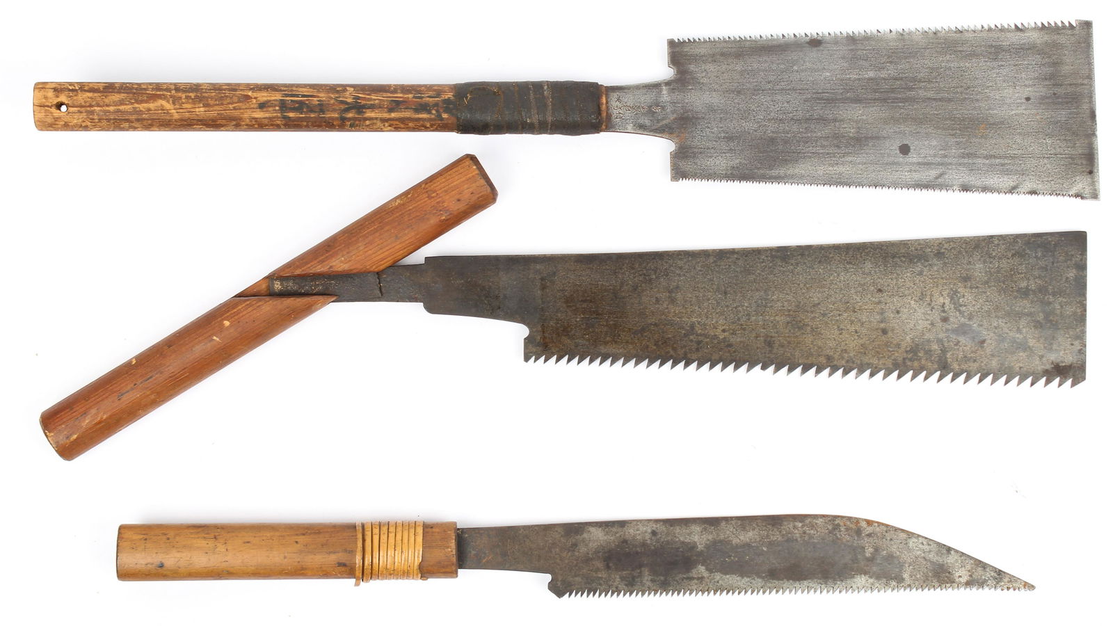 Three Antique Japanese Saws (1 of 4)