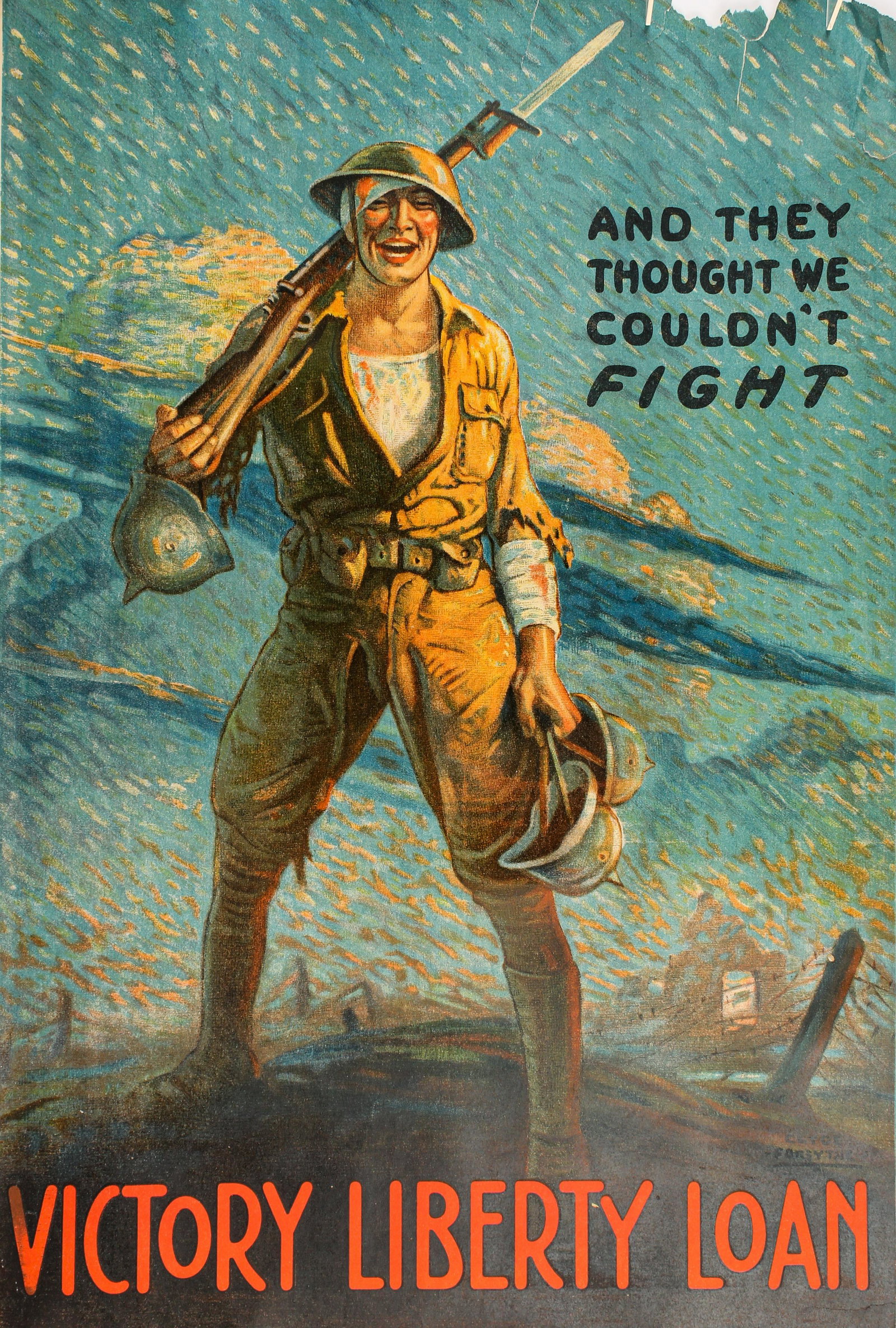 Four Liberty Loan Posters, WWI (1 of 8)
