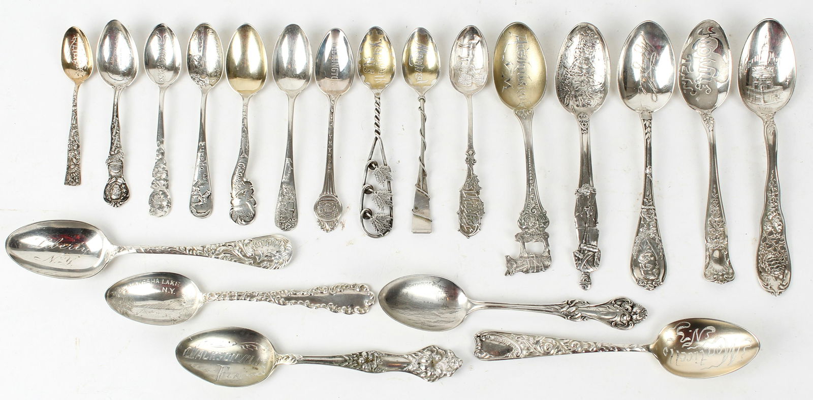 Sterling Silver Souvenir Spoons (1 of 4)