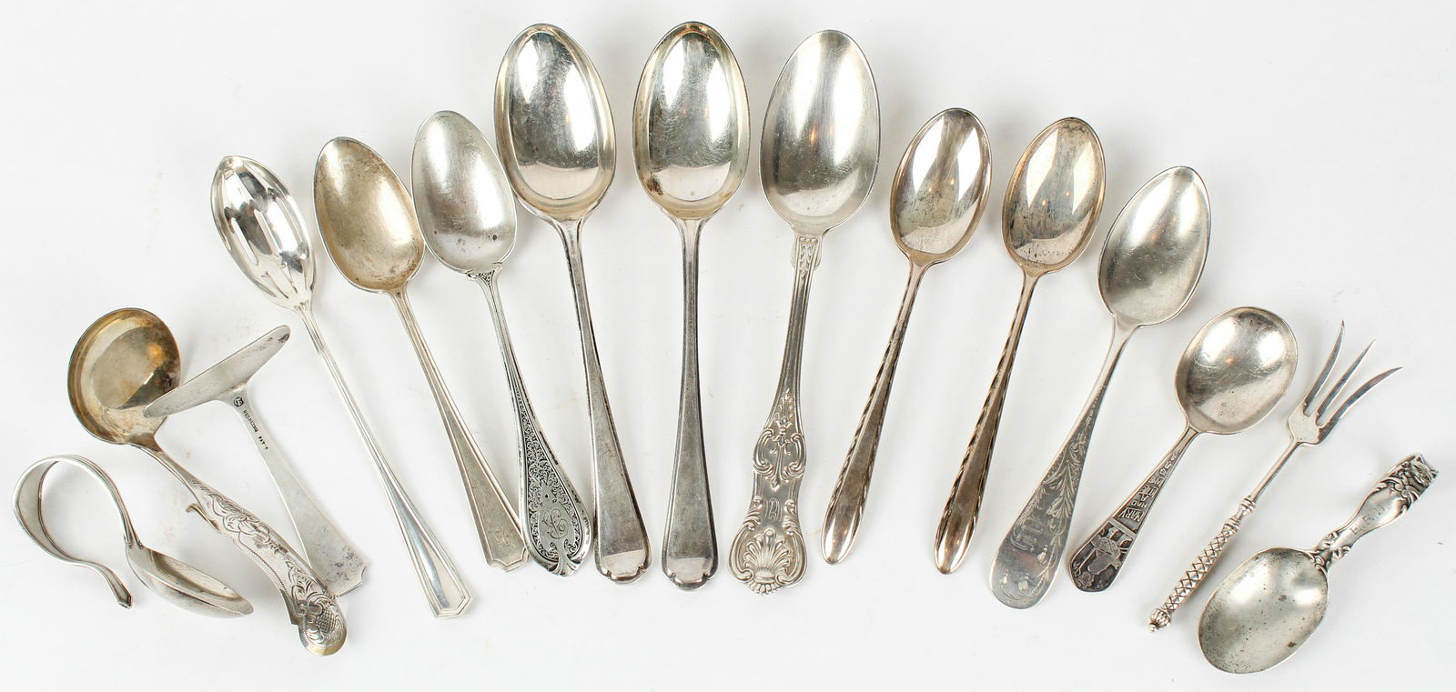 Assorted Sterling Silver Spoons (1 of 4)