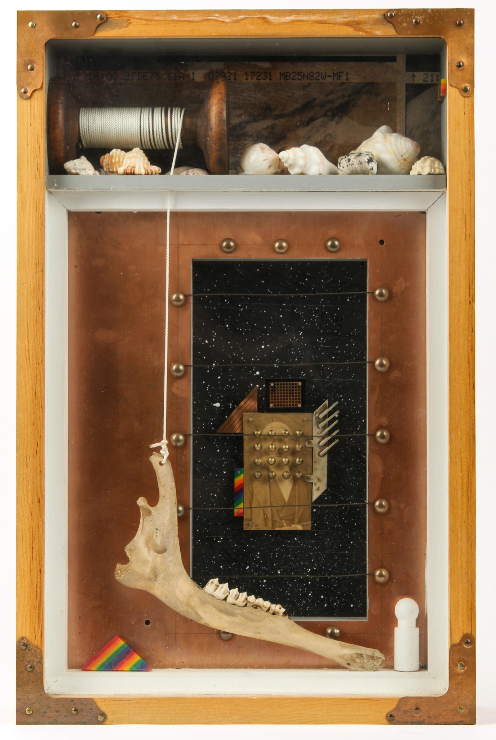 Thomas Mann (American, 20th C.) Assemblage (1 of 3)