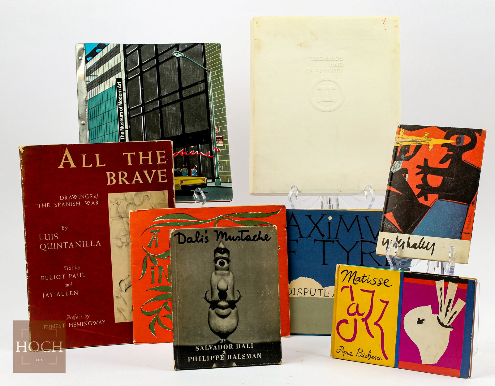 Modern Art Books, Including Signed Jasper Johns Target (1 of 7)