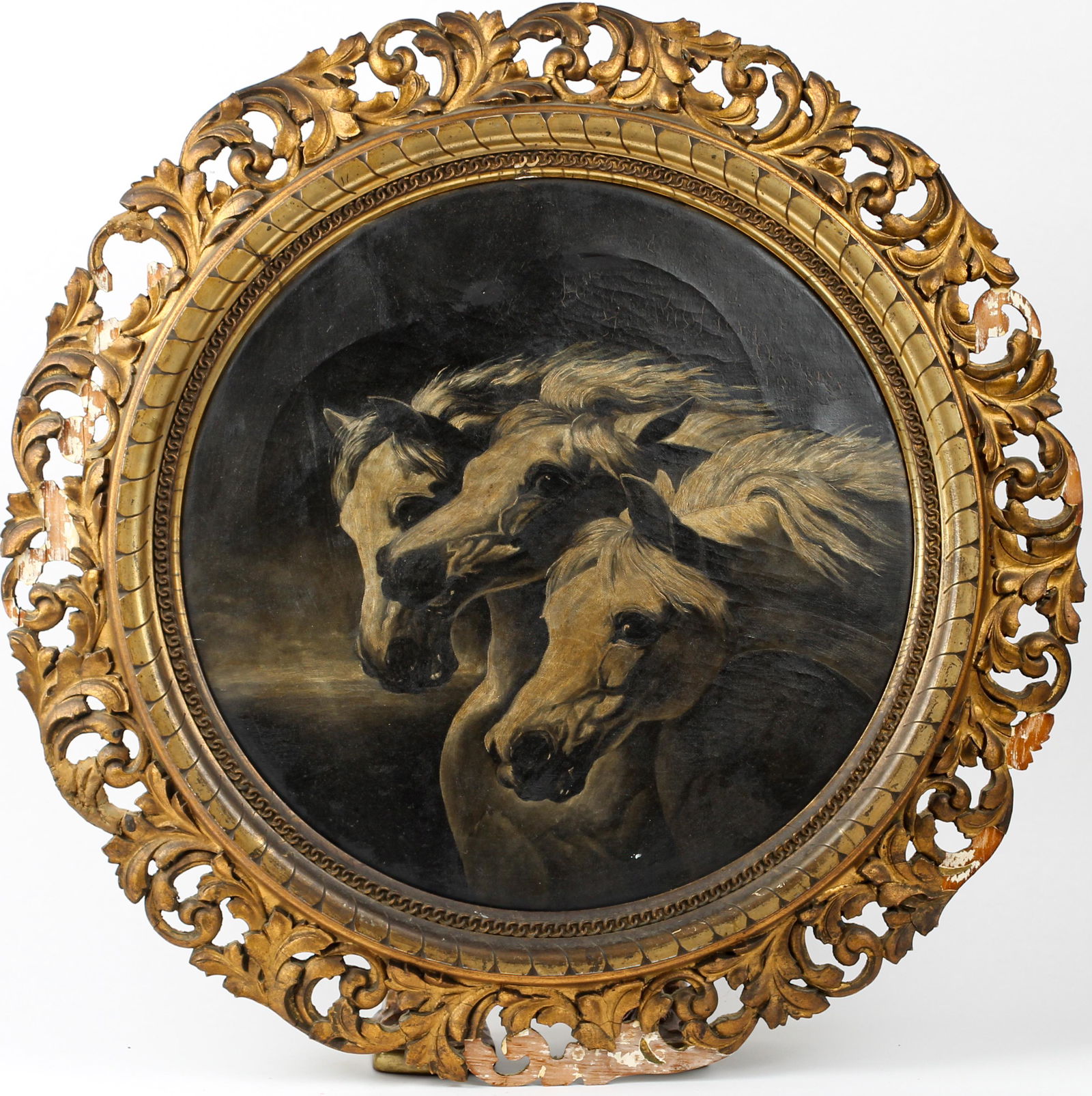 After John Frederick Herring, The Pharaoh's Horses, Painting (1 of 4)