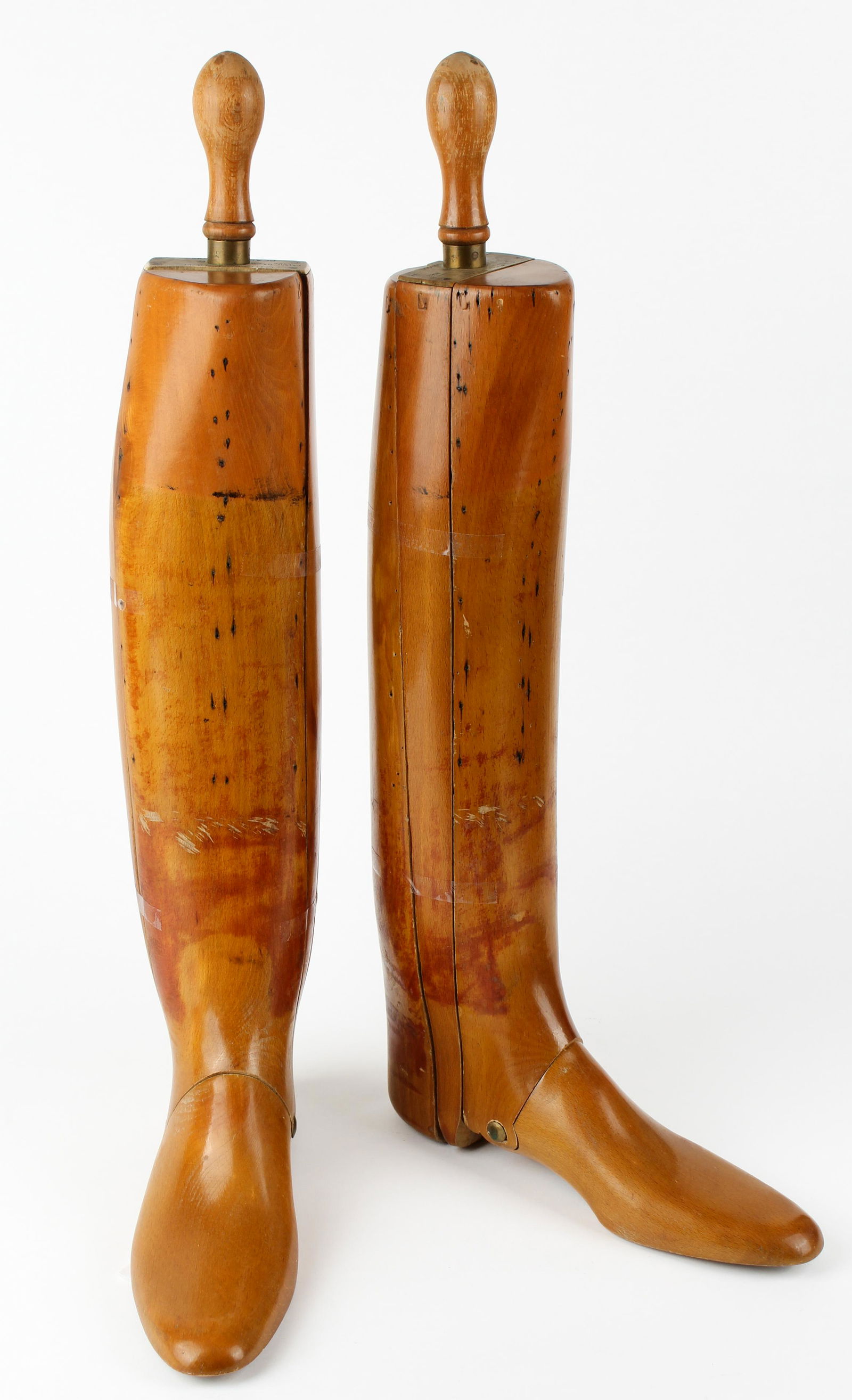 Two English Fox Hunting Boot Trees, Ca. 1930 (1 of 4)