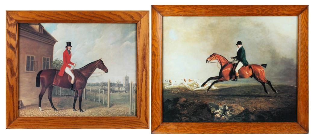 After Marshall and Dalby, Two English Hunt Scene Prints (1 of 6)