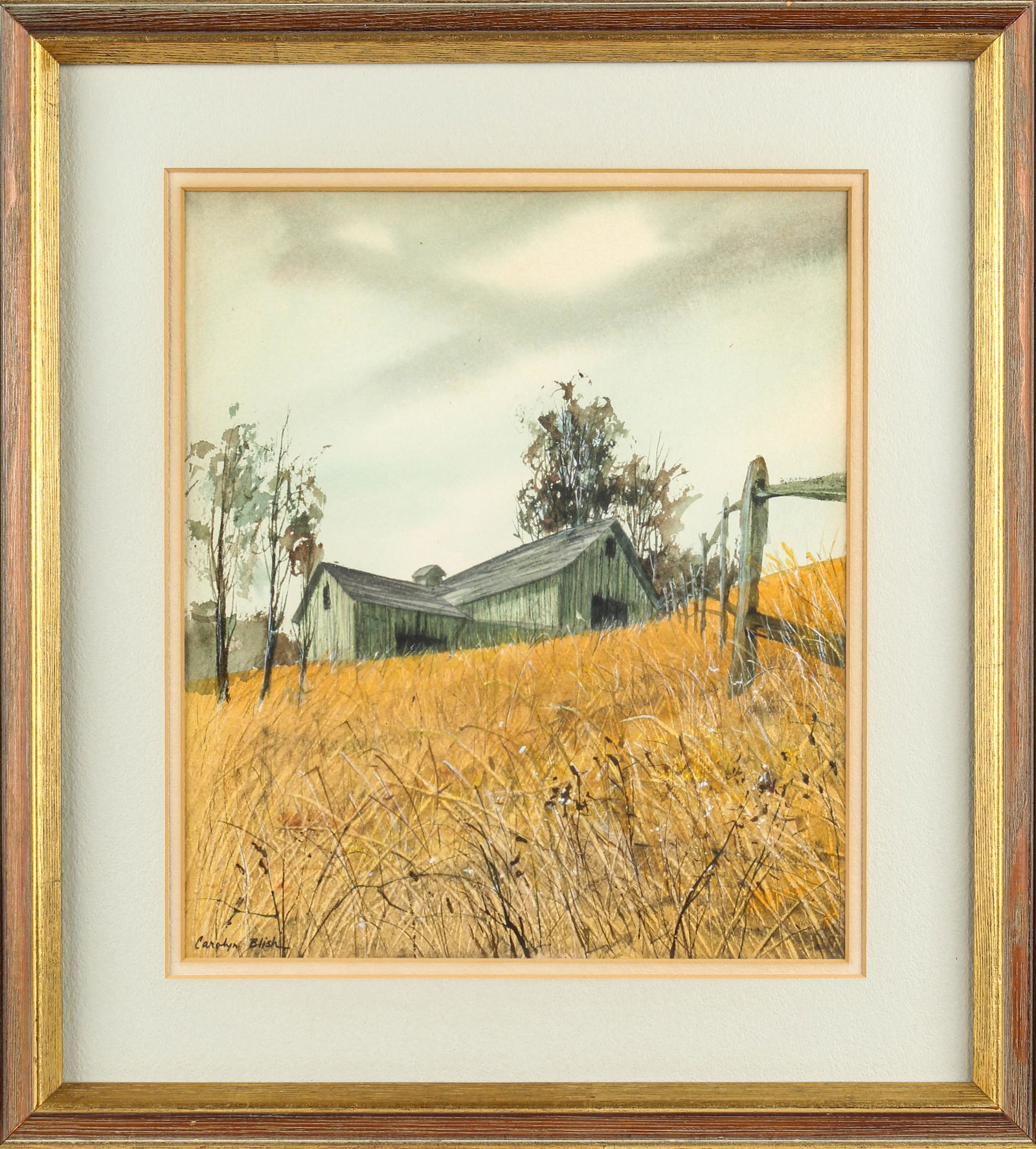 Carolyn Blish (American, B. 1928) Barn (1 of 4)