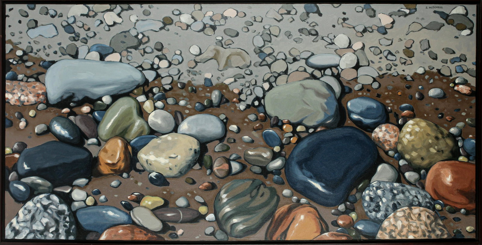 Shelley Mitchell (Canadian, Contemporary) High Tide Line (1 of 5)