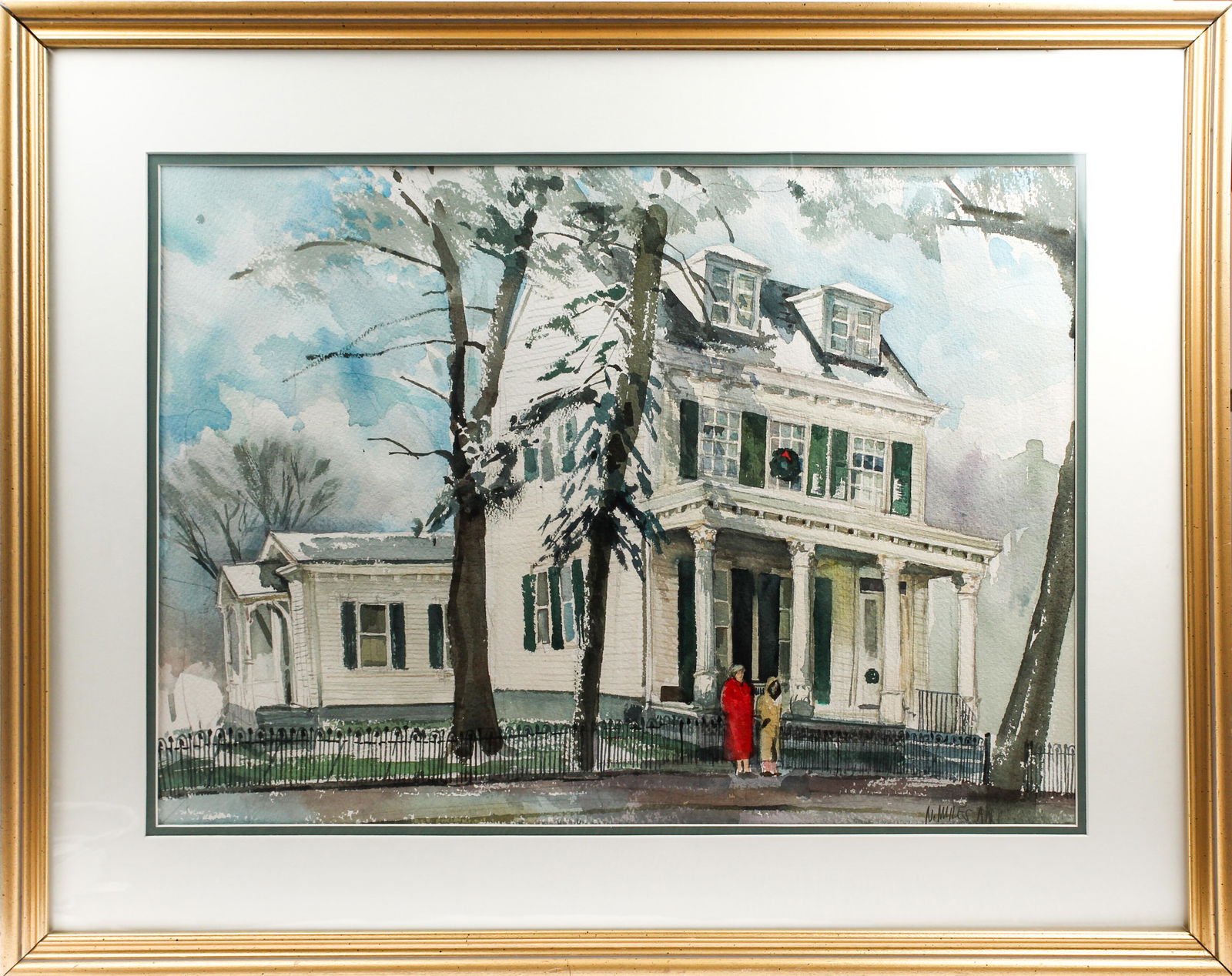 Noel G. Miles AWS (Philadelphia, B. 1936) Watercolor (1 of 5)