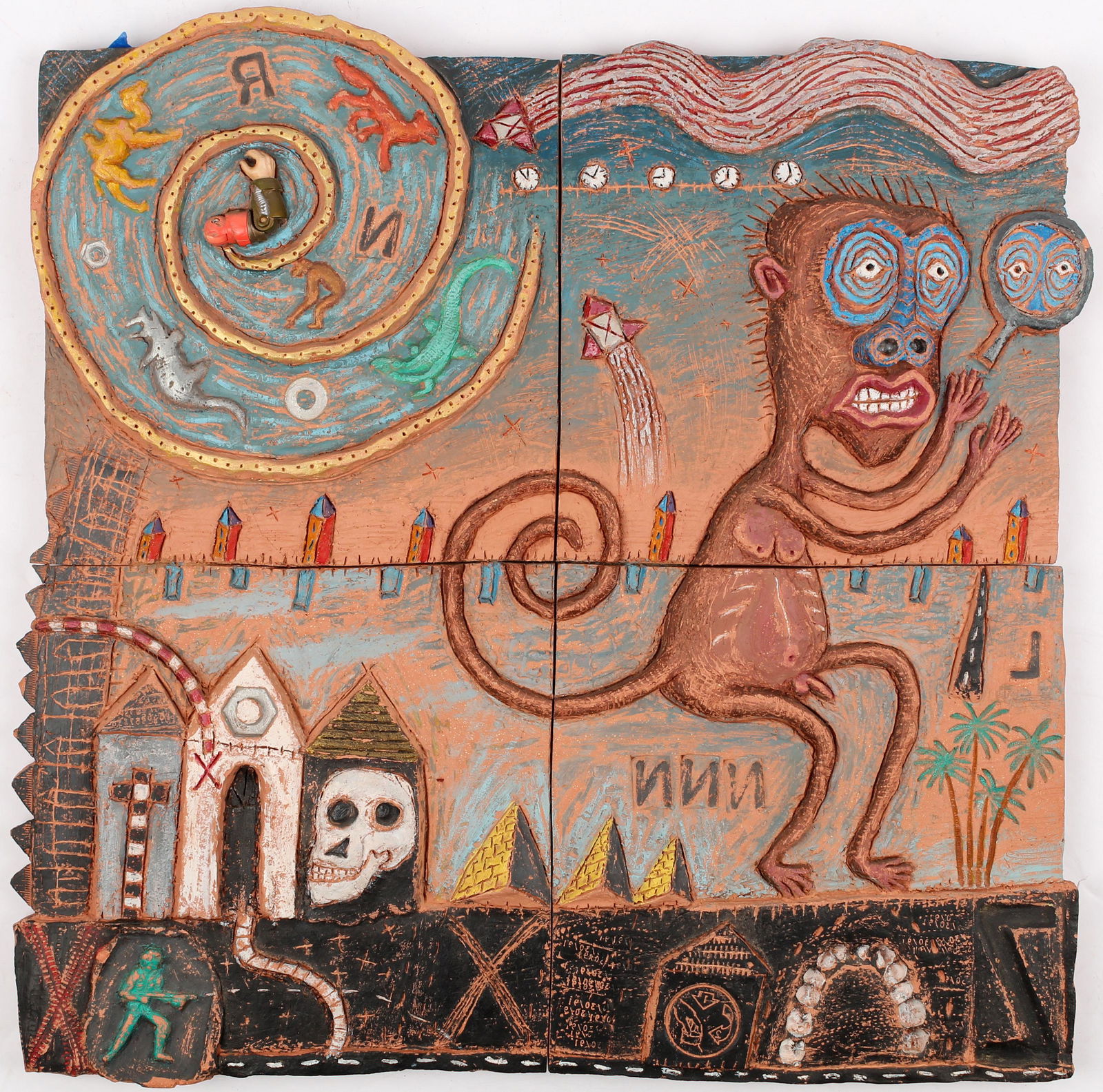 David Nez (American, B. 1949) Year Of The Monkey (1 of 5)