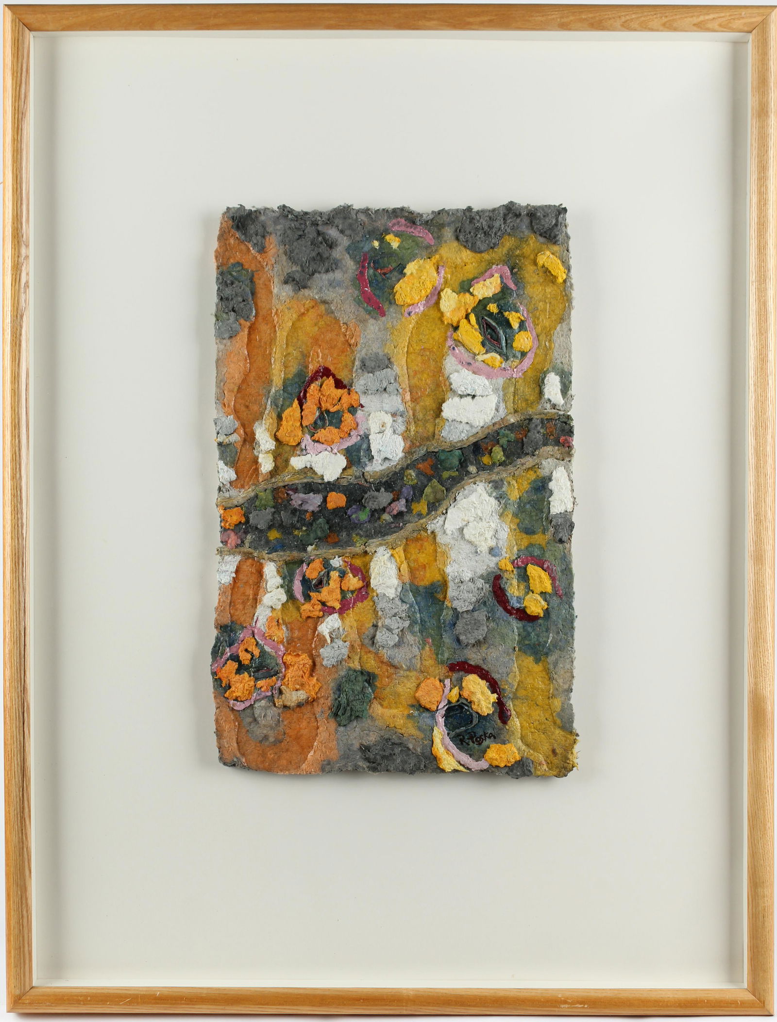 Roland Poska (American, 1938-2017) Papestry (1 of 3)