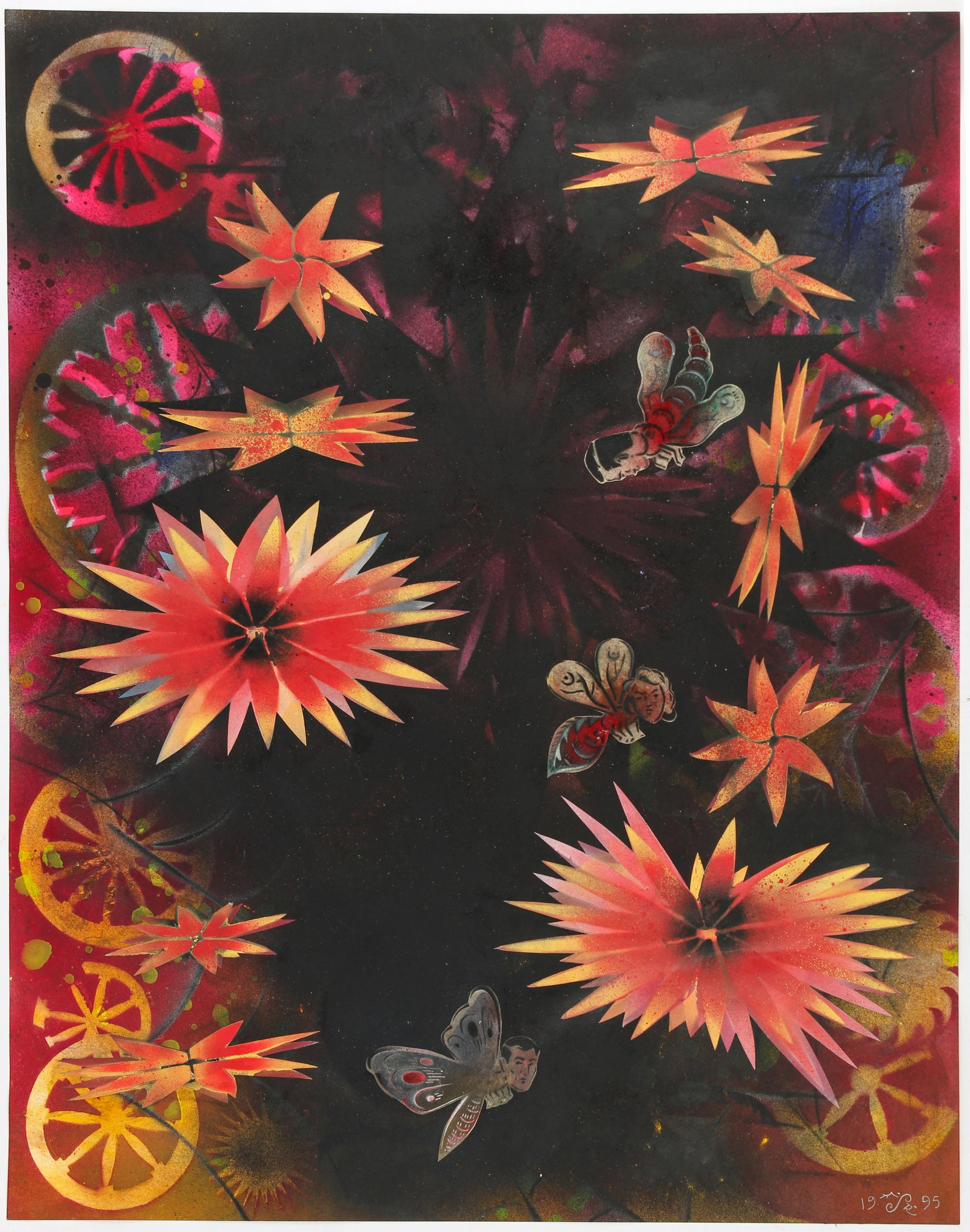 Mason Rader (American, B. 1961) Fleur d'Nuit (1 of 2)