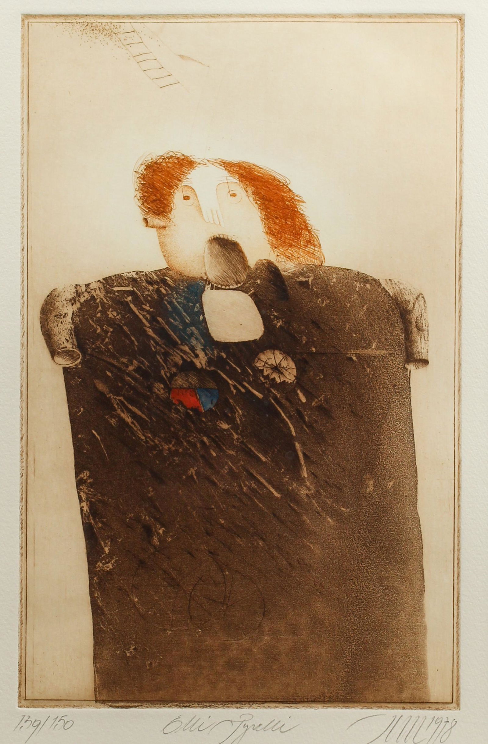 アートブック　MORDSTEIN Karl Ludwig Mordstein Karl Ludwig Mordstein (german, B. 1937) Etching