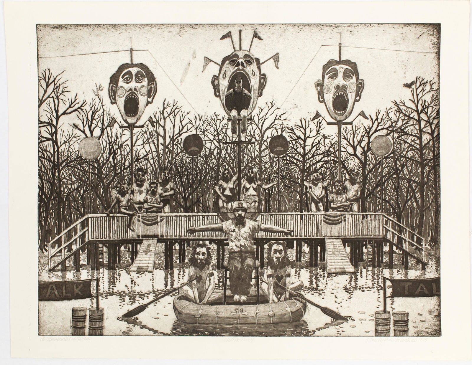 Stanley Louis Rosenthal (American, 1942-2015) A Personal Criticism (1 of 4)