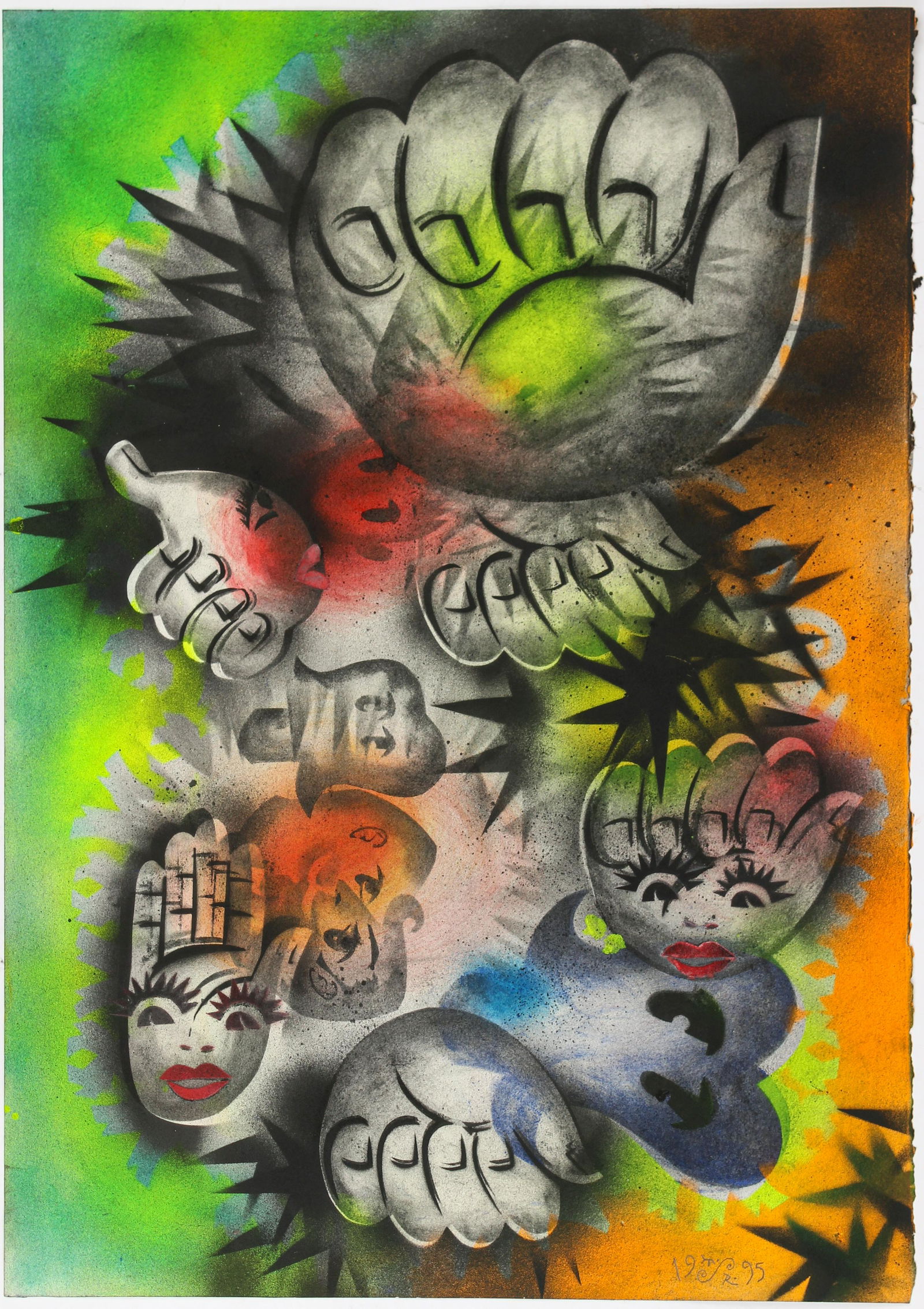 Mason Rader (American, B. 1961) Rosie Palm (1 of 4)