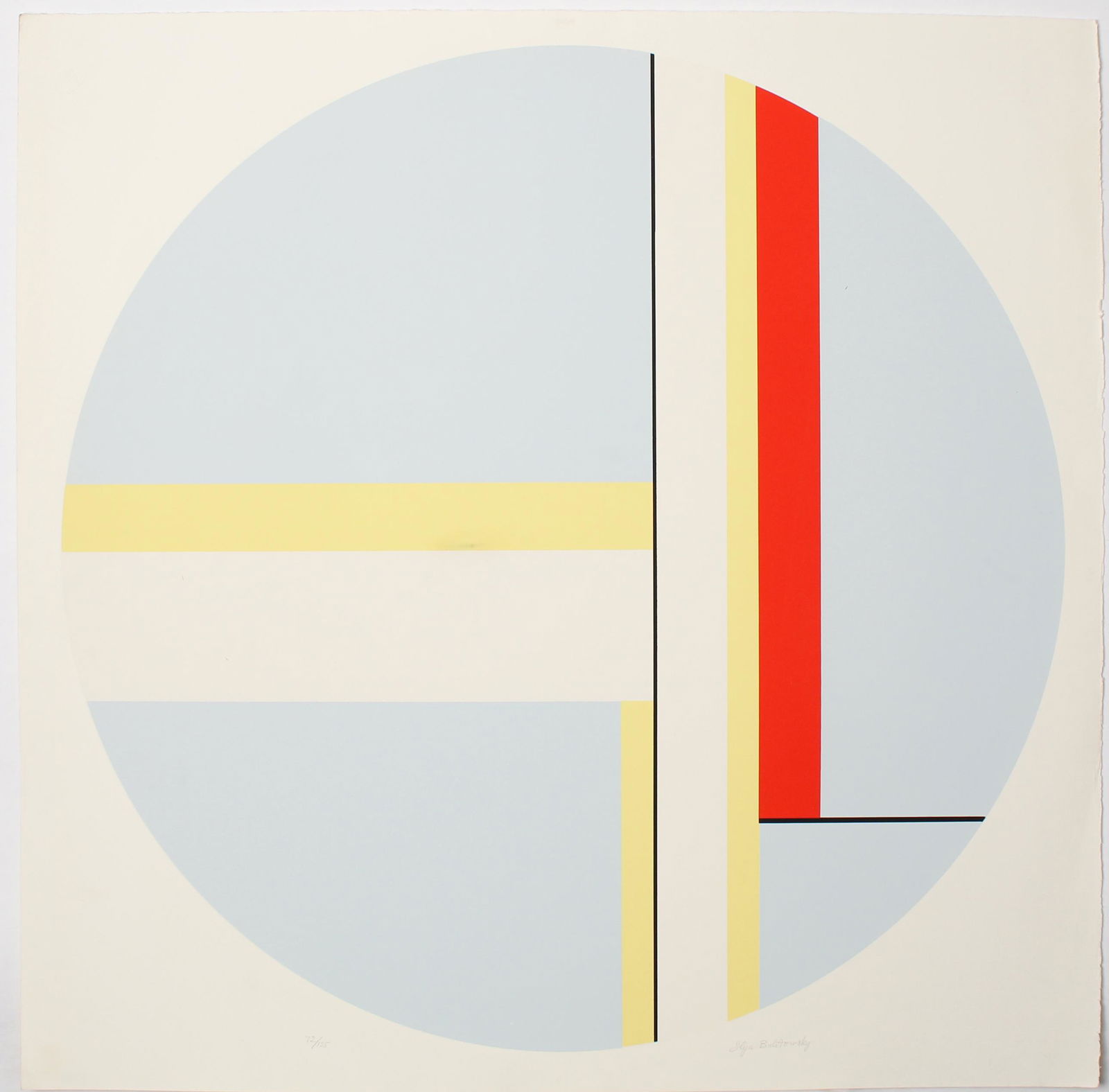 Ilya Bolotowsky (Russian-American, 1907-1981) Untitled (1 of 4)