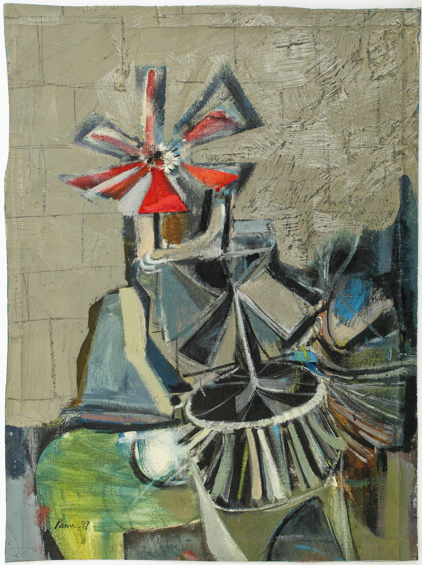 Peter Paone (American, B. 1936) Abstract (1 of 3)