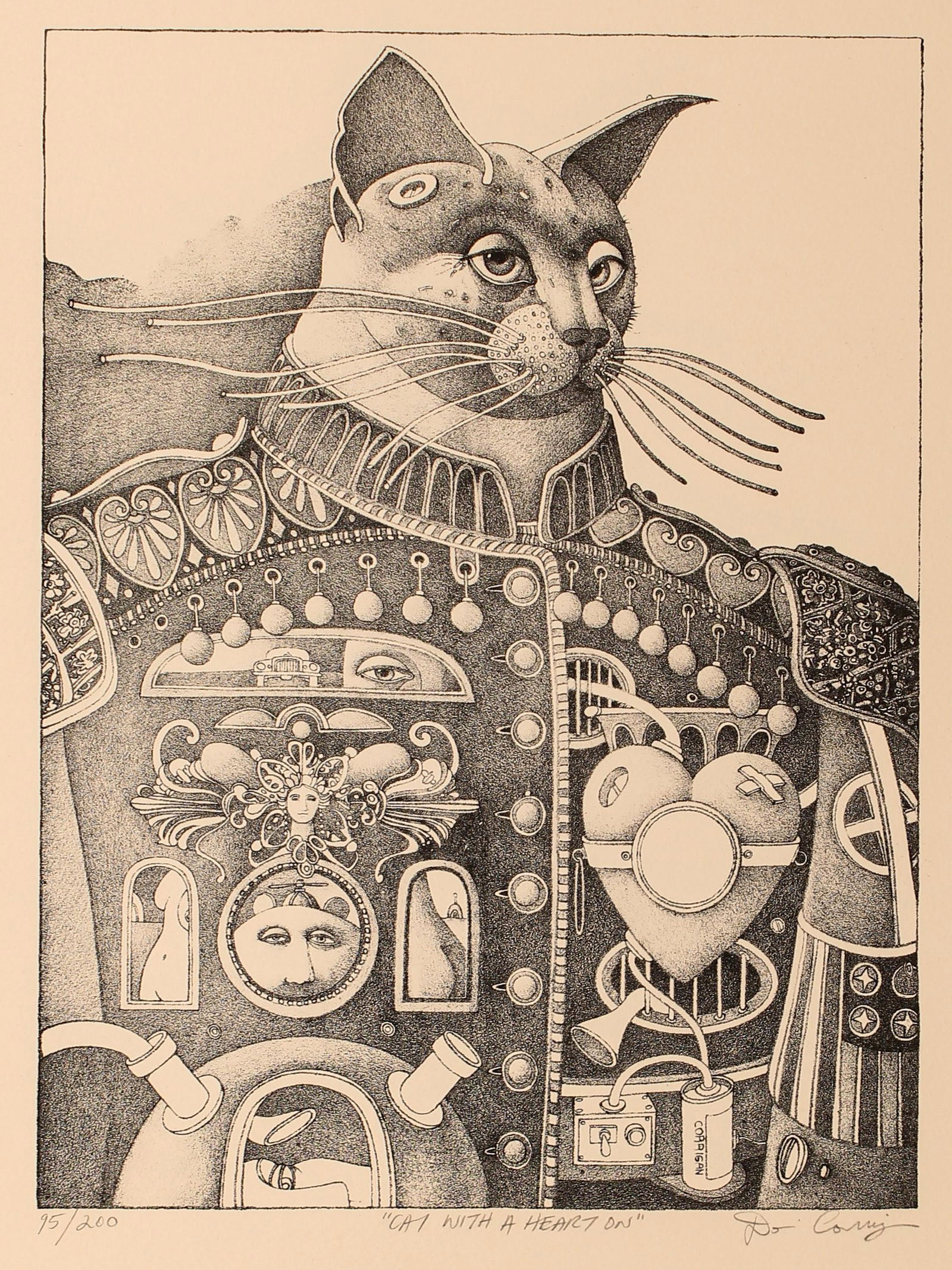 Dennis Corrigan (American, B. 1979) 20 Lithographs (1 of 3)