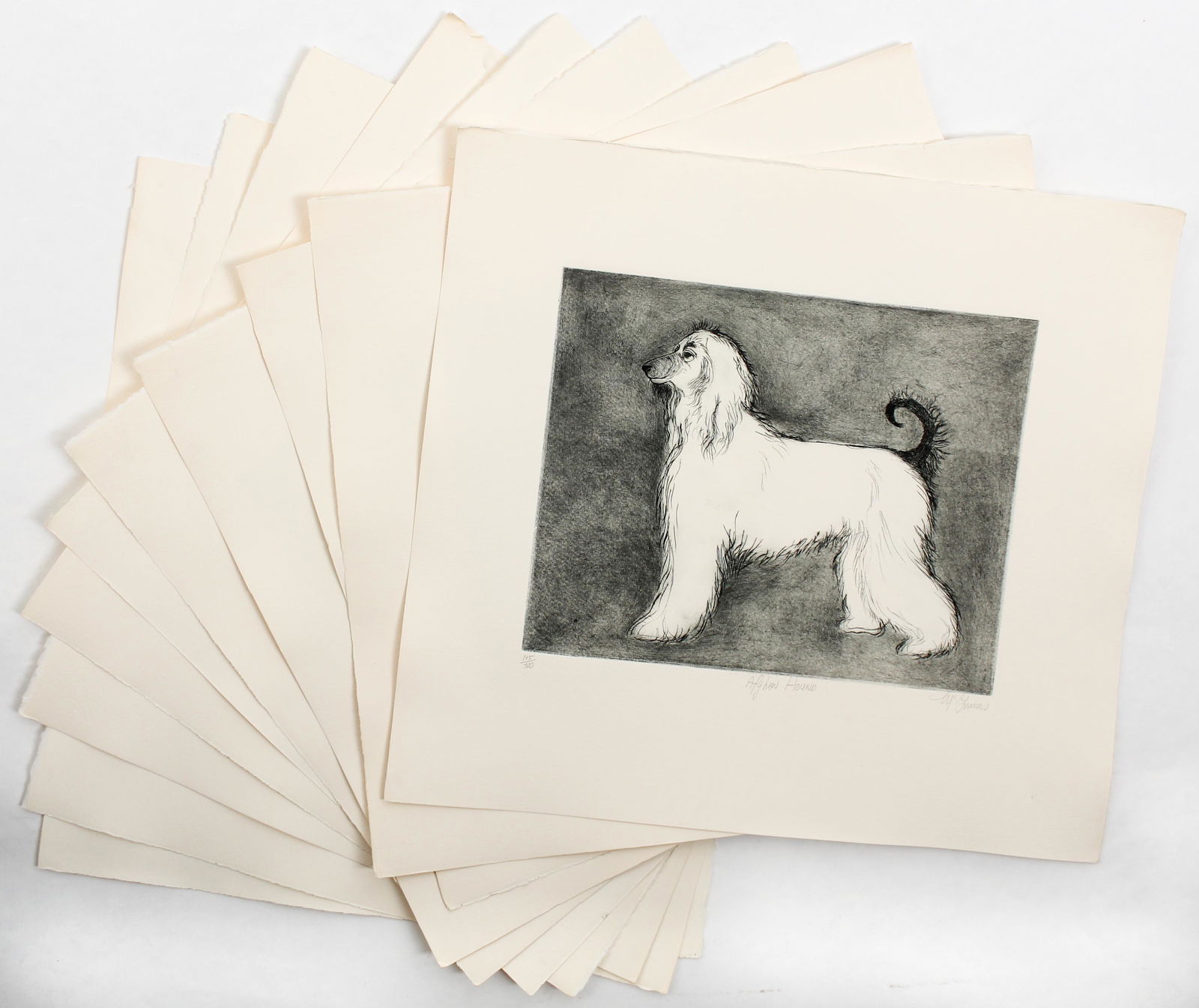 Christine McGinnis (American, 1937-2019) 10 Etchings (1 of 3)