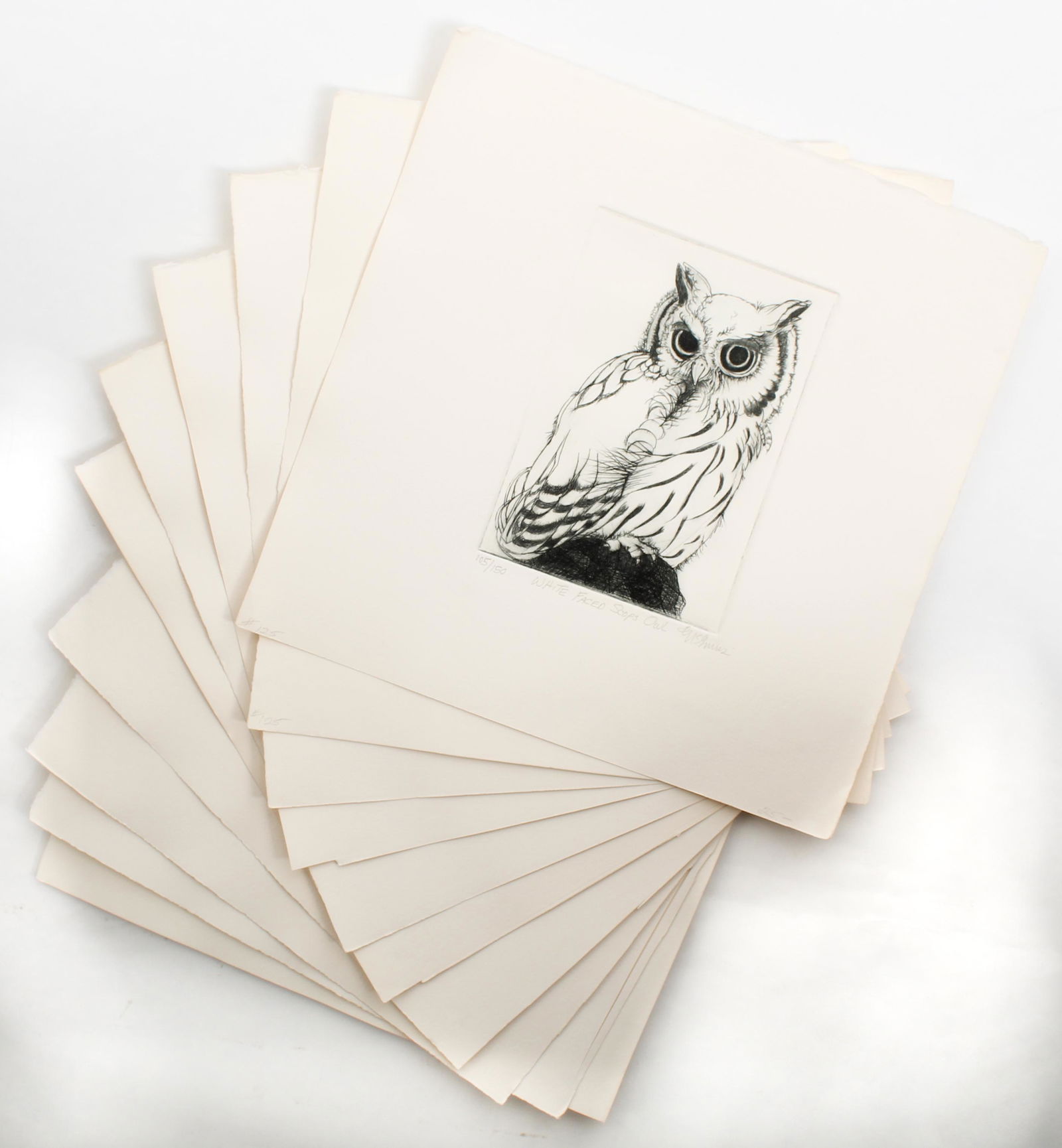 Christine McGinnis (American, 1937-2019) 10 Etchings (1 of 3)