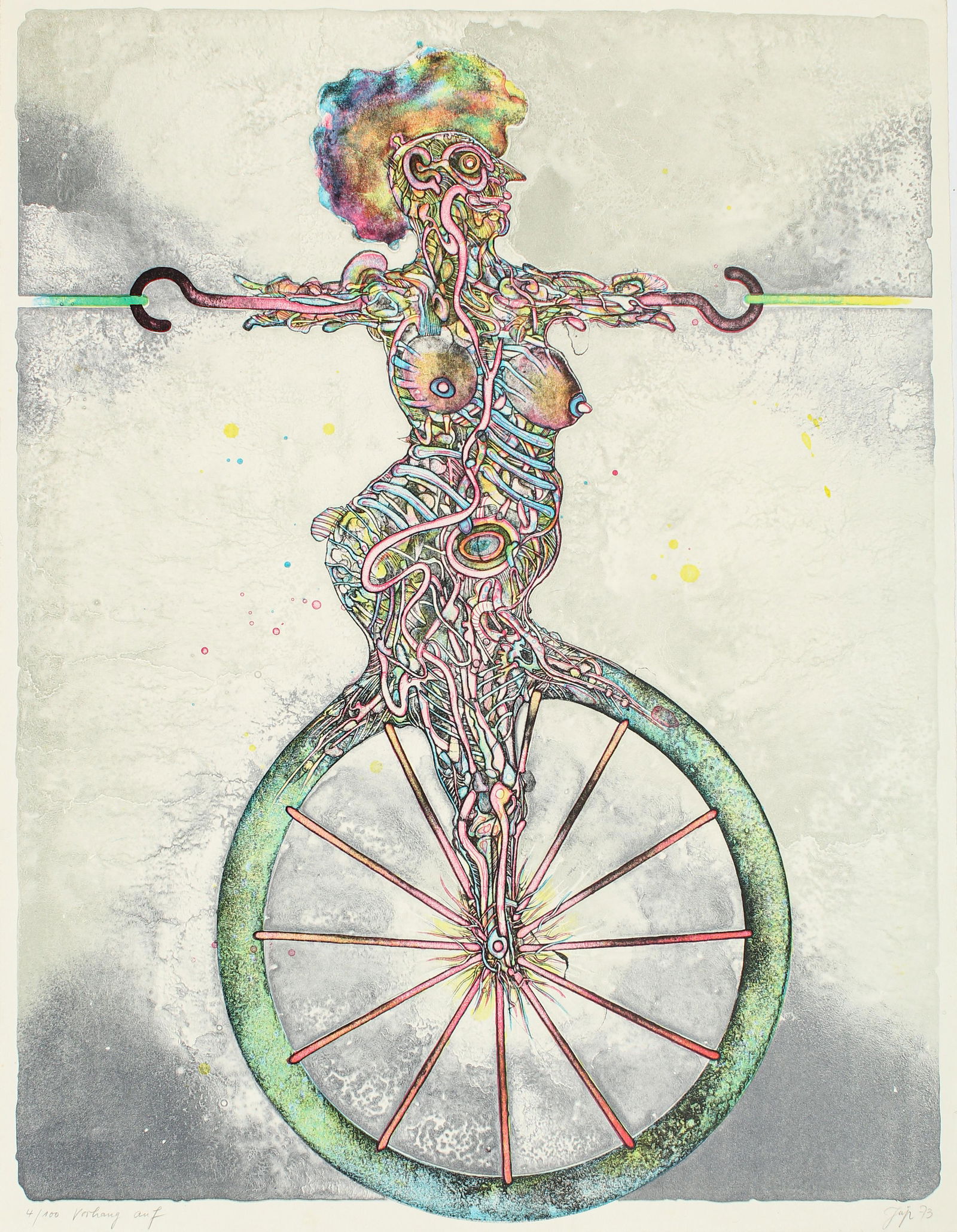 Bernhard Jager (German, B. 1935) Vorhang Auf (1 of 4)