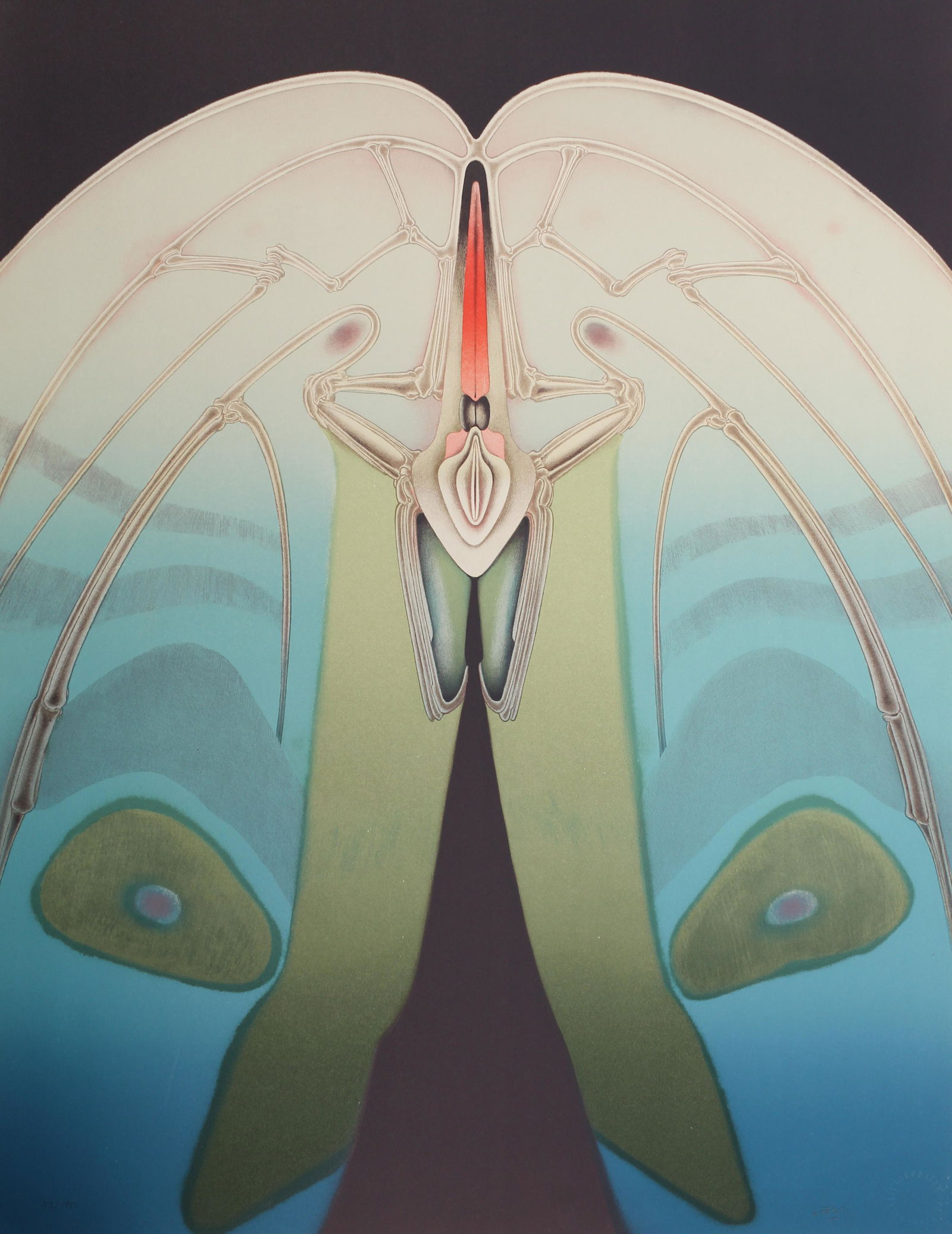 Alain LeFoll (French, 1935-1981) Lithograph (1 of 4)