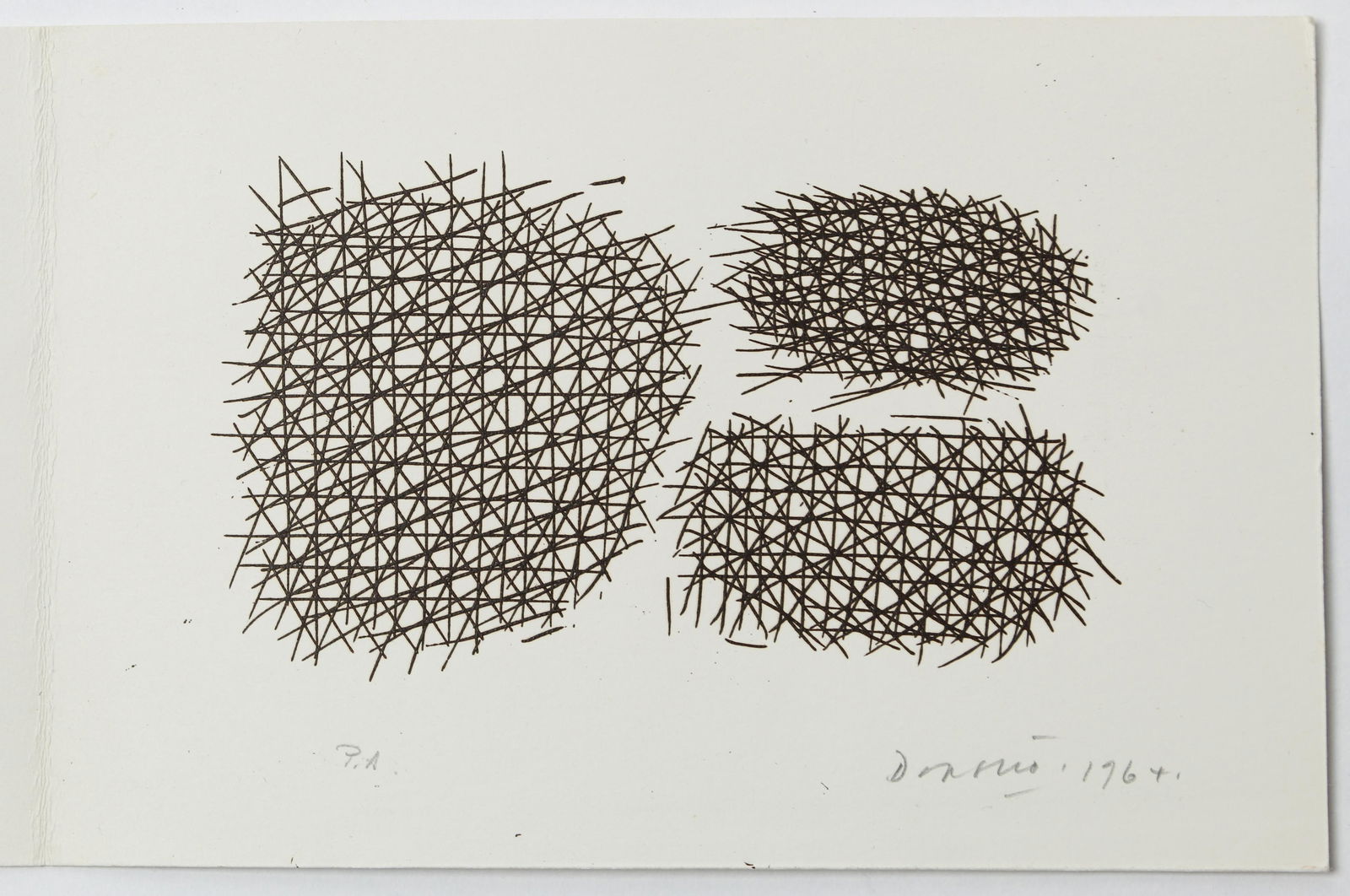 Piero Dorazio (Italian, 1927-2005) Etching (1 of 2)