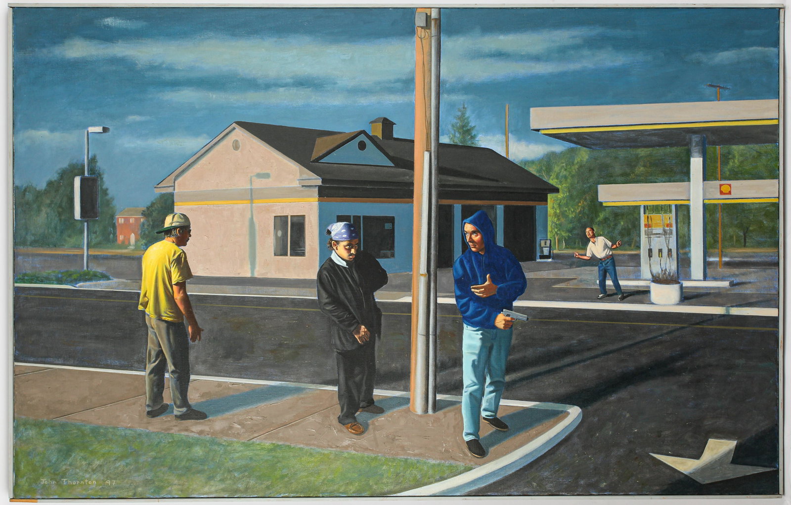 John Thornton (American, 20th C.) Tough Guys (1 of 5)