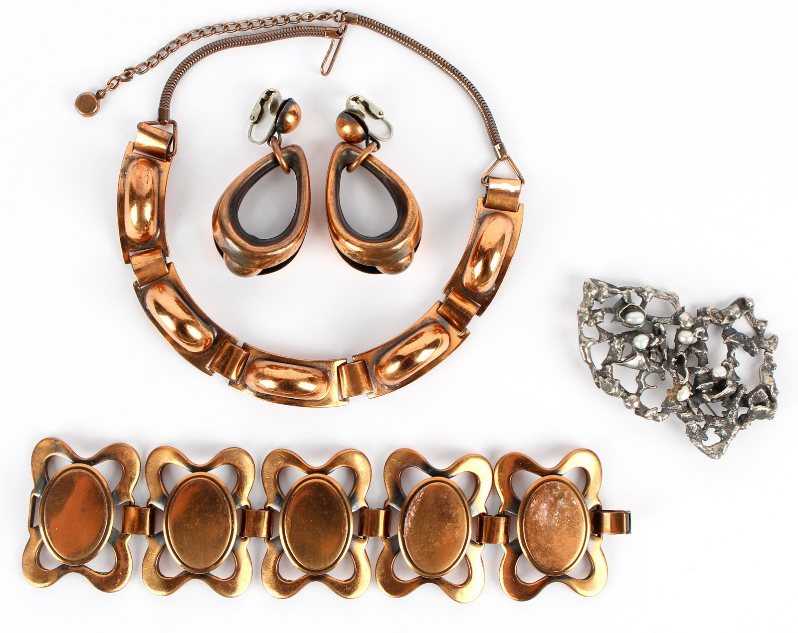 Artisan Jewelry, Sterling & Copper Including Rebajes (1 of 5)