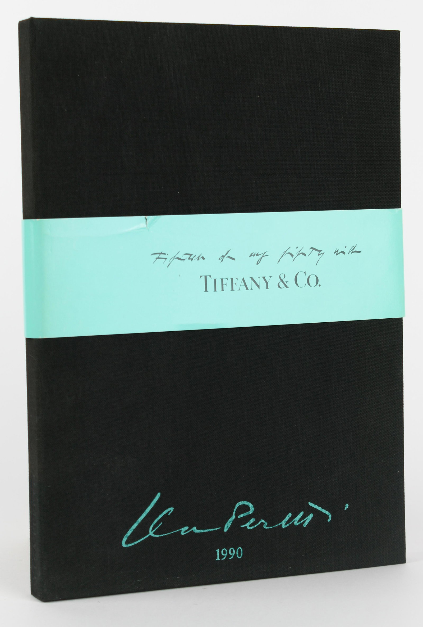 Elsa Peretti, Fifteen of my Fifty with Tiffany & Co.: Type: Book Materials: Paper Signatures & Inscriptions: Unsigned Date: 1990 Publisher: Tiffany & Co. Description: A loose-leaf folio of prints detailing works from Peretti's fifteen years of jewelry de