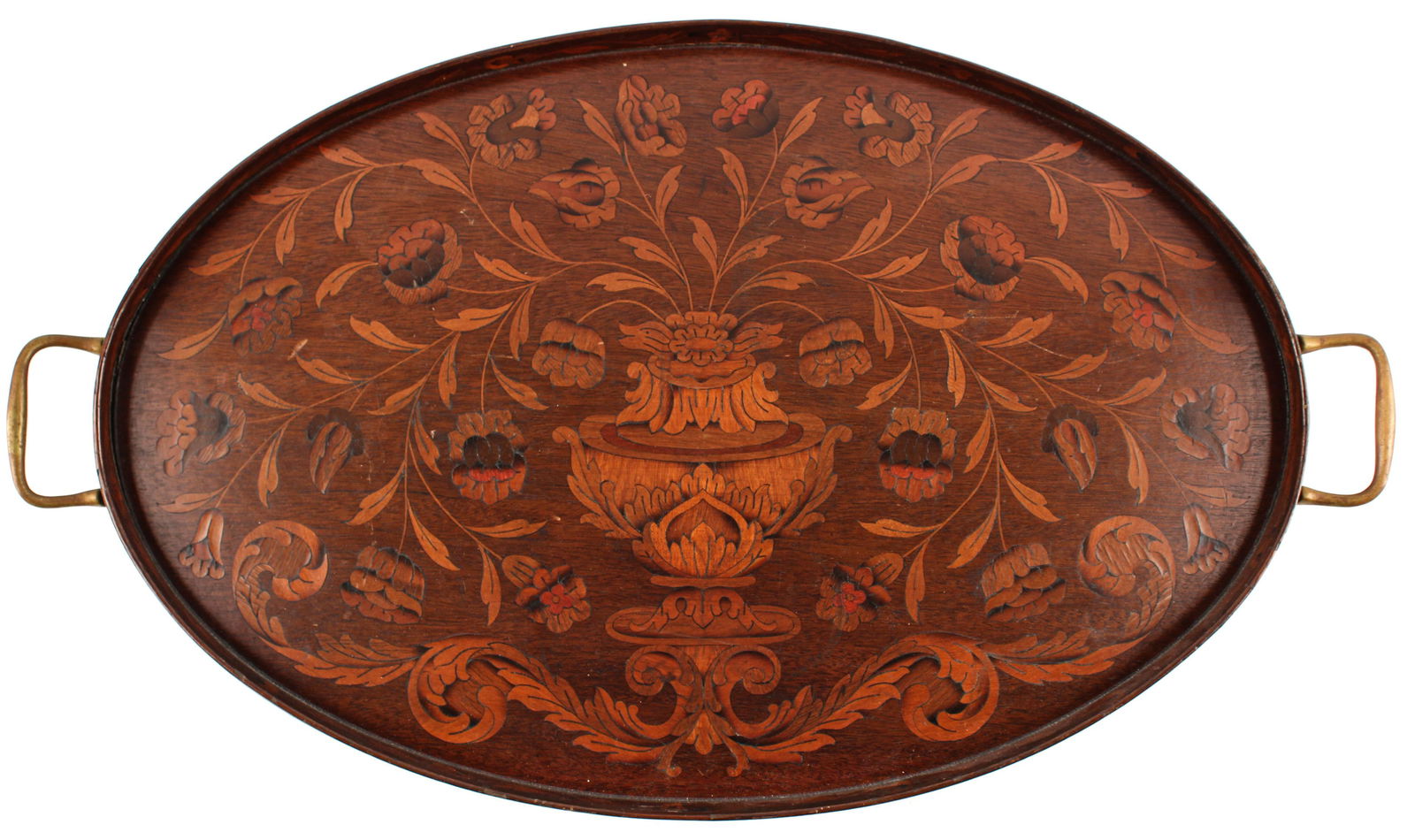 Dutch Marquetry Serving Tray (1 of 4)