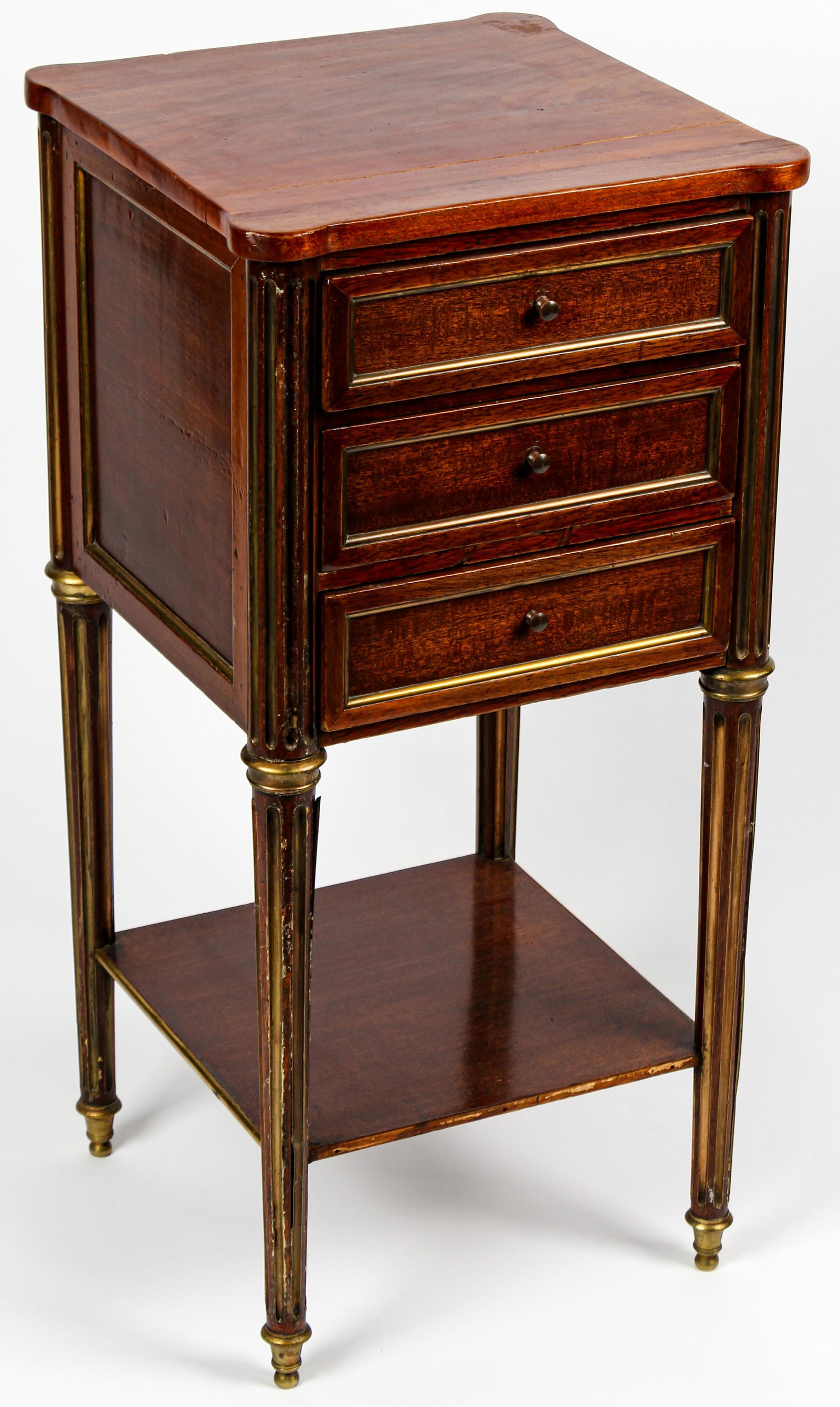 Louis XVI Style Mahogany Nightstand (1 of 5)