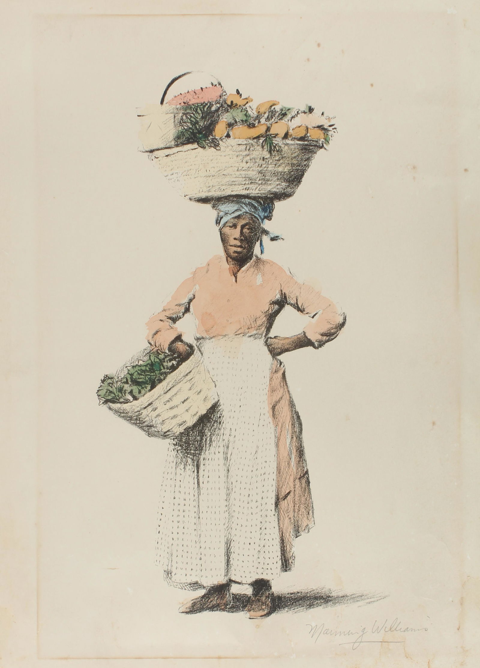 Manning Williams (American, 1939-2012) Signed Print (1 of 4)