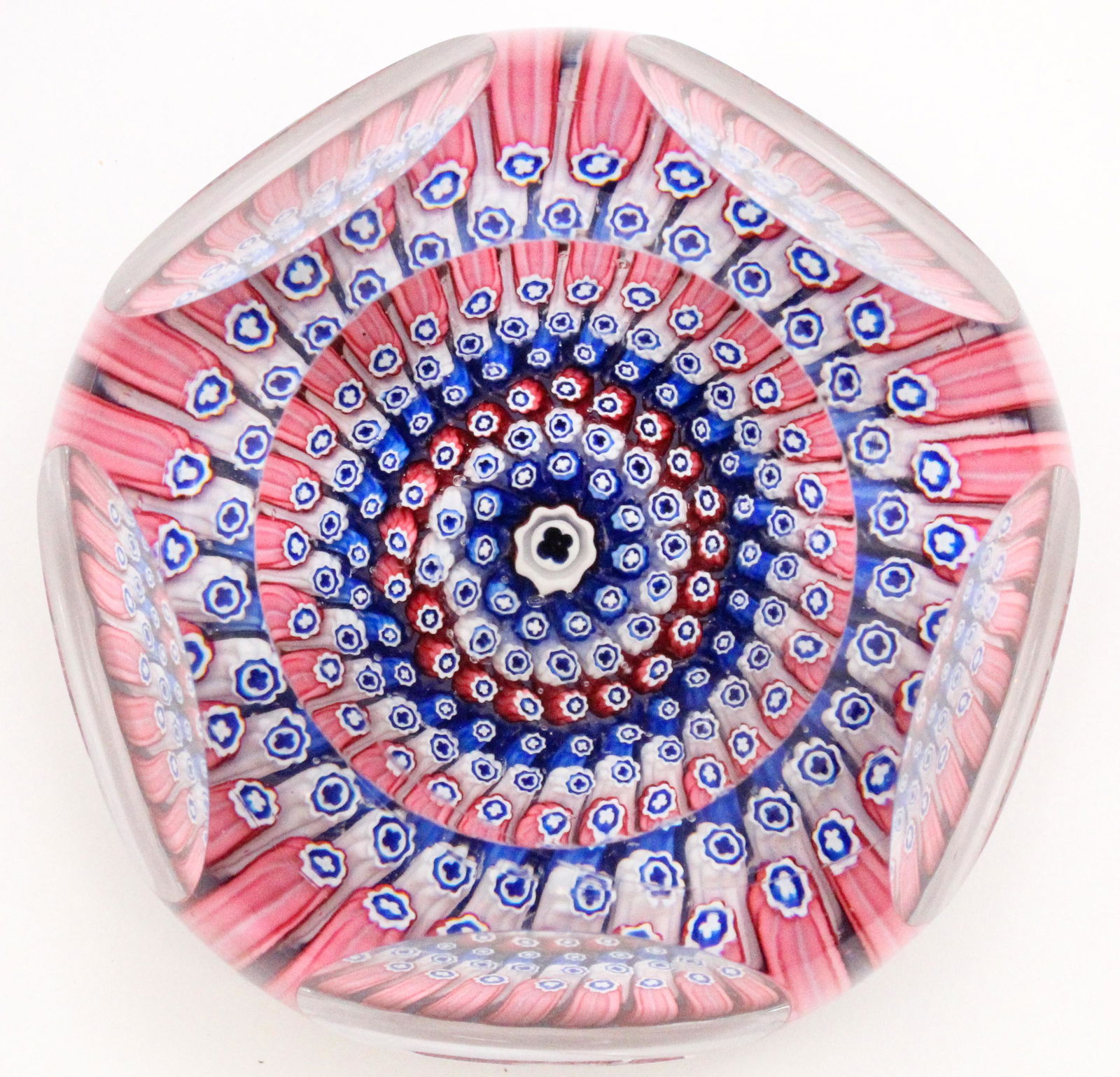 Whitefriars (Attributed) Close Concentric Art Glass Paperweight (1 of 4)