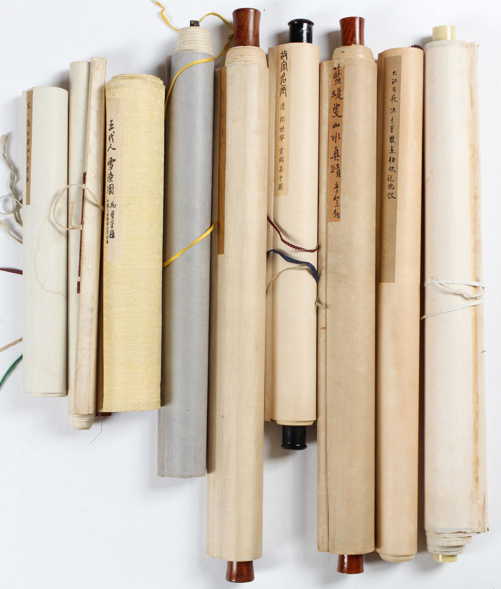 Nine Chinese Scroll Paintings, Etc. (1 of 9)