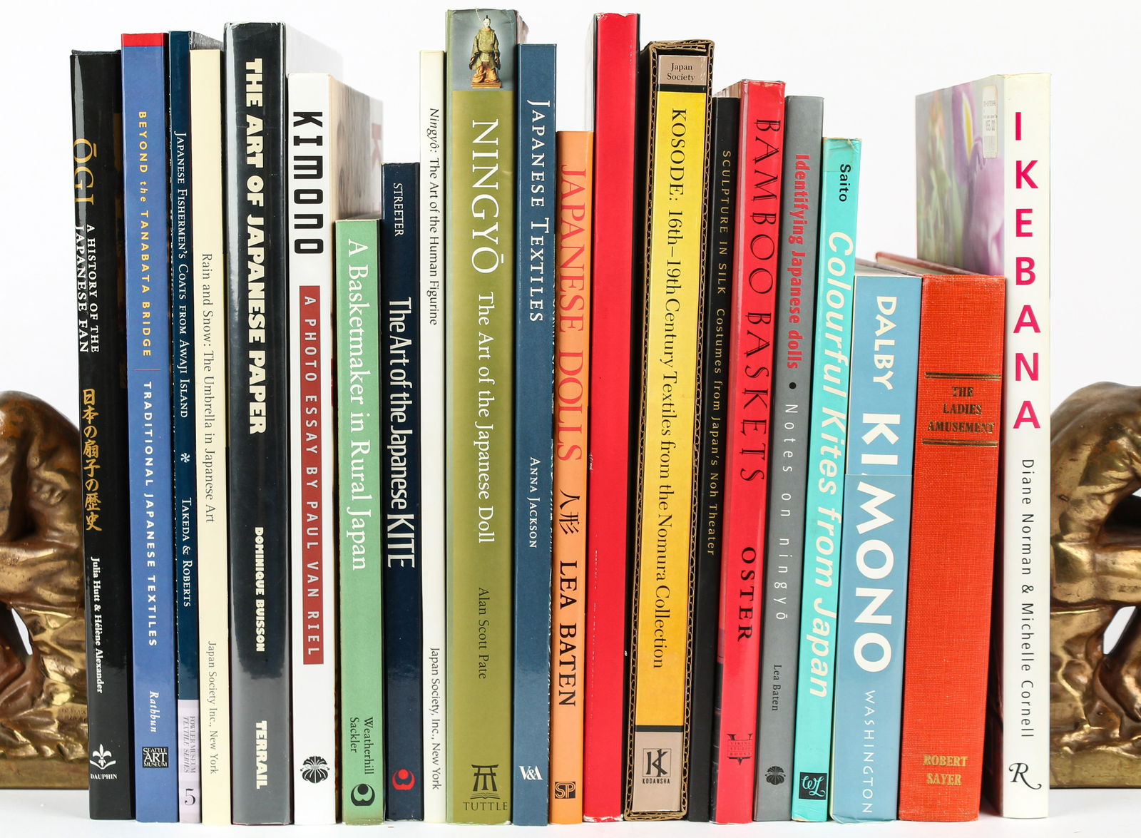 Books on Japanese Crafts Including Textiles, Dolls (1 of 8)