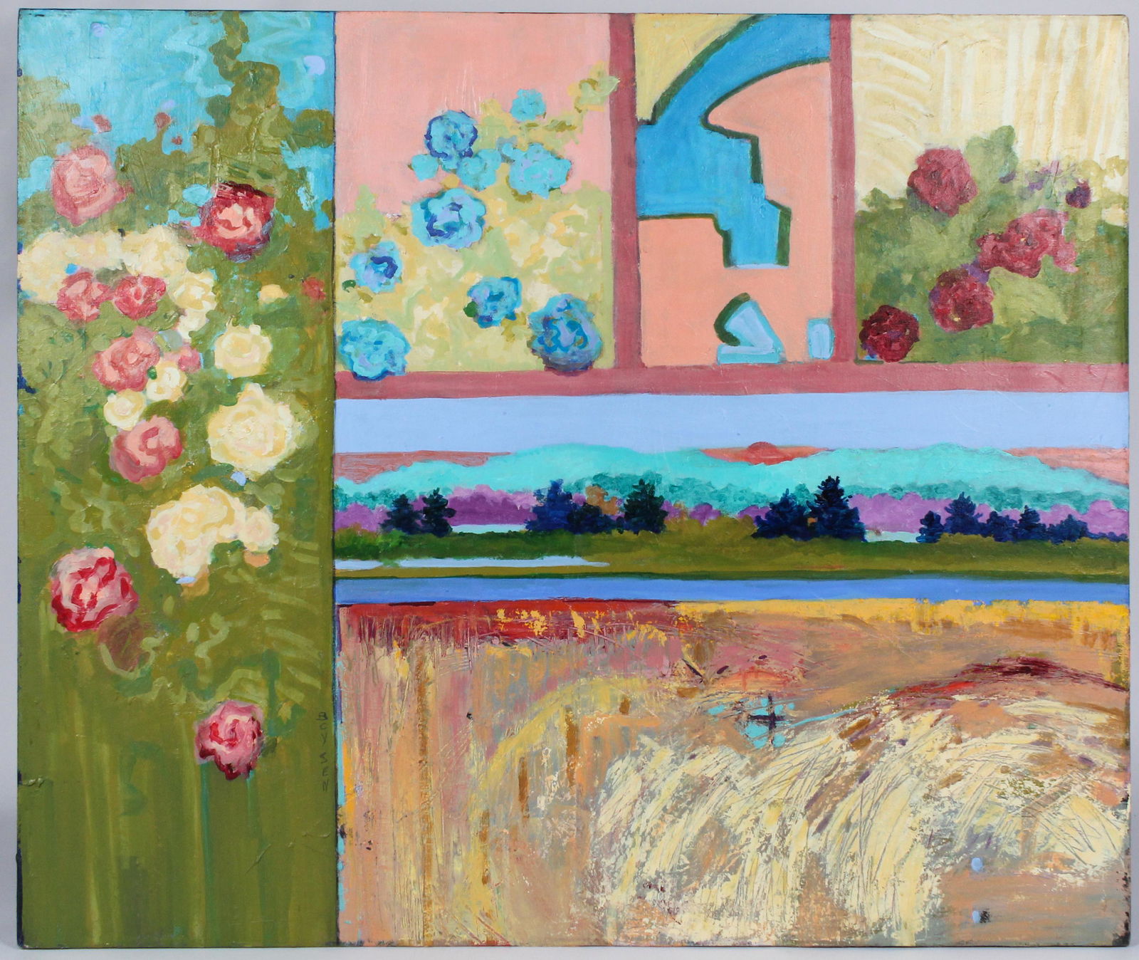 Anne Lisette Boysen (American, 1939-2011) Summer of '99 (1 of 4)