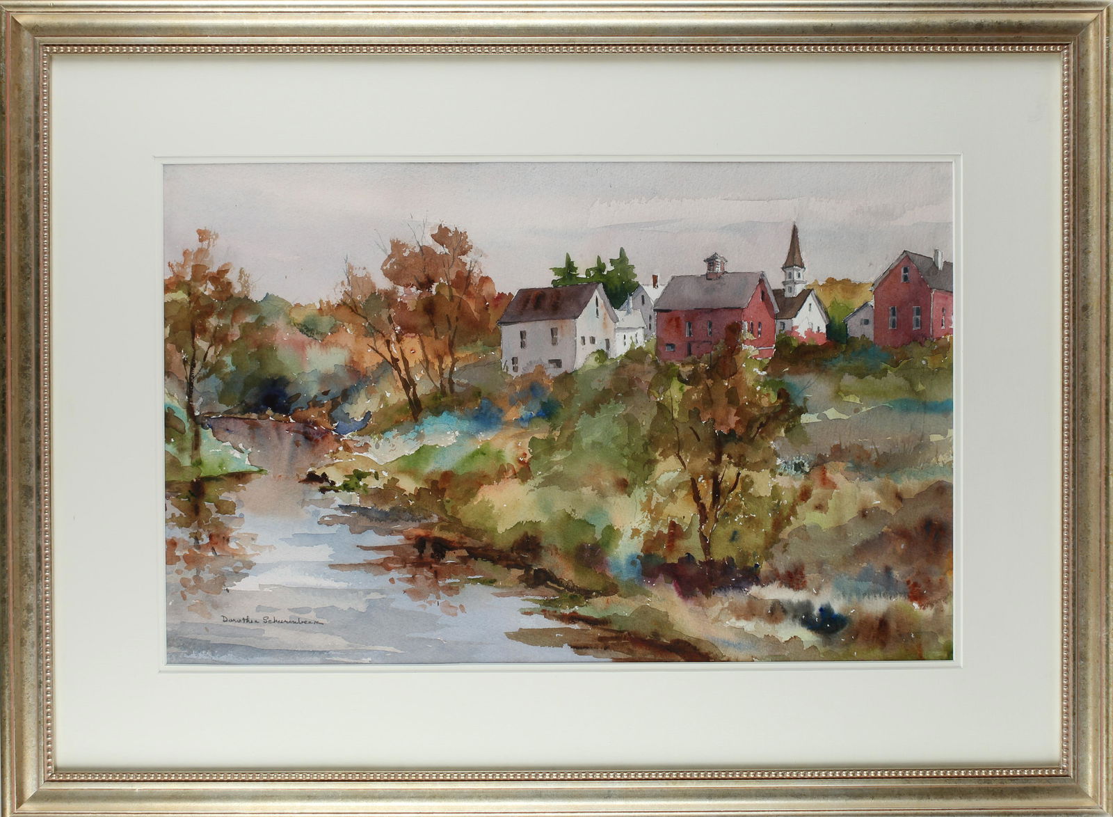 Dorothea M. Schierenbeck (American, 20th C.) Village (1 of 4)