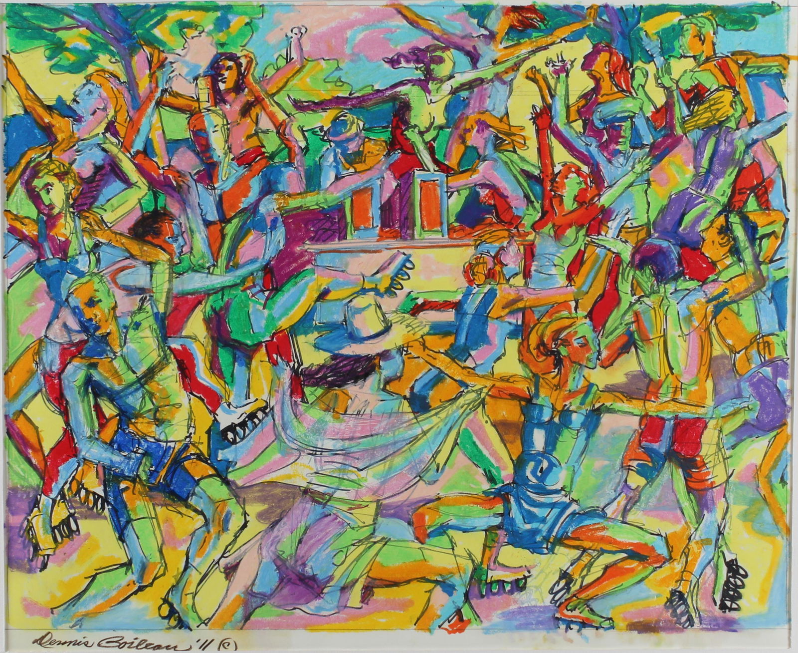 Dennis Boileau (New York City, 20th C.) Four Works (1 of 5)