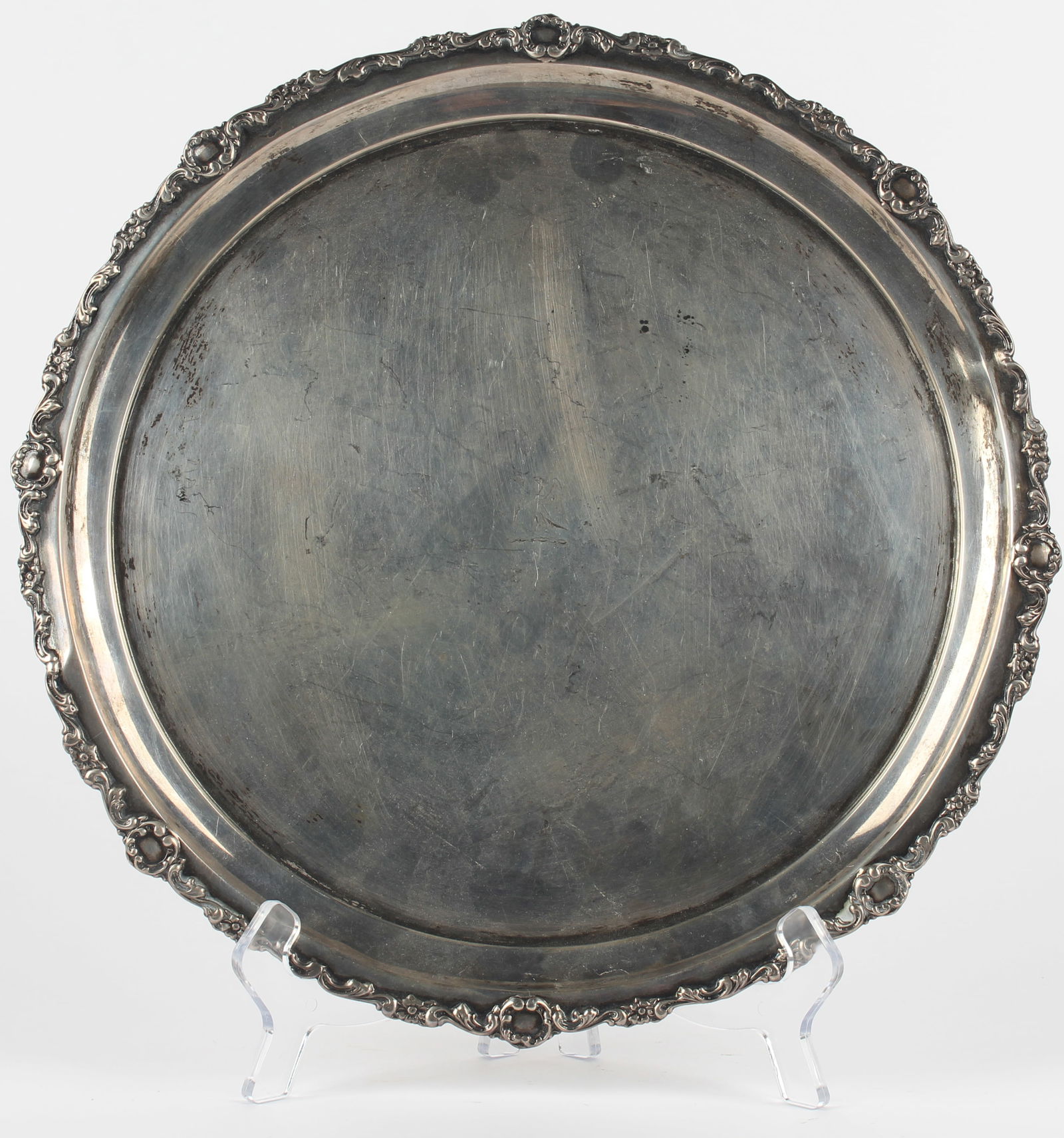 Sterling Silver Tray,, J. E. Caldwell Co. (1 of 5)