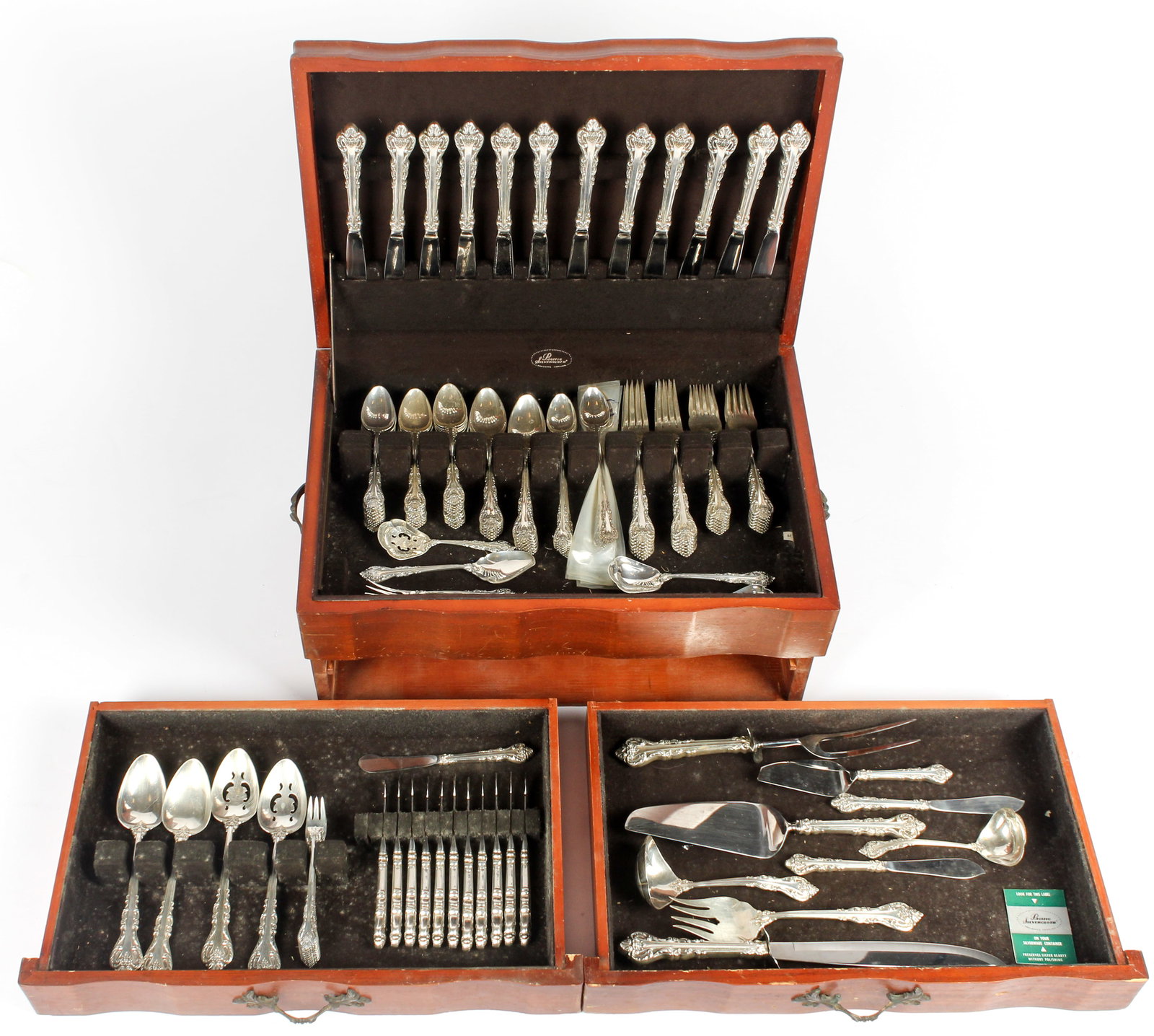 International Silver Company Masterpiece Sterling Silver Flatware Service For Twelve (1 of 6)