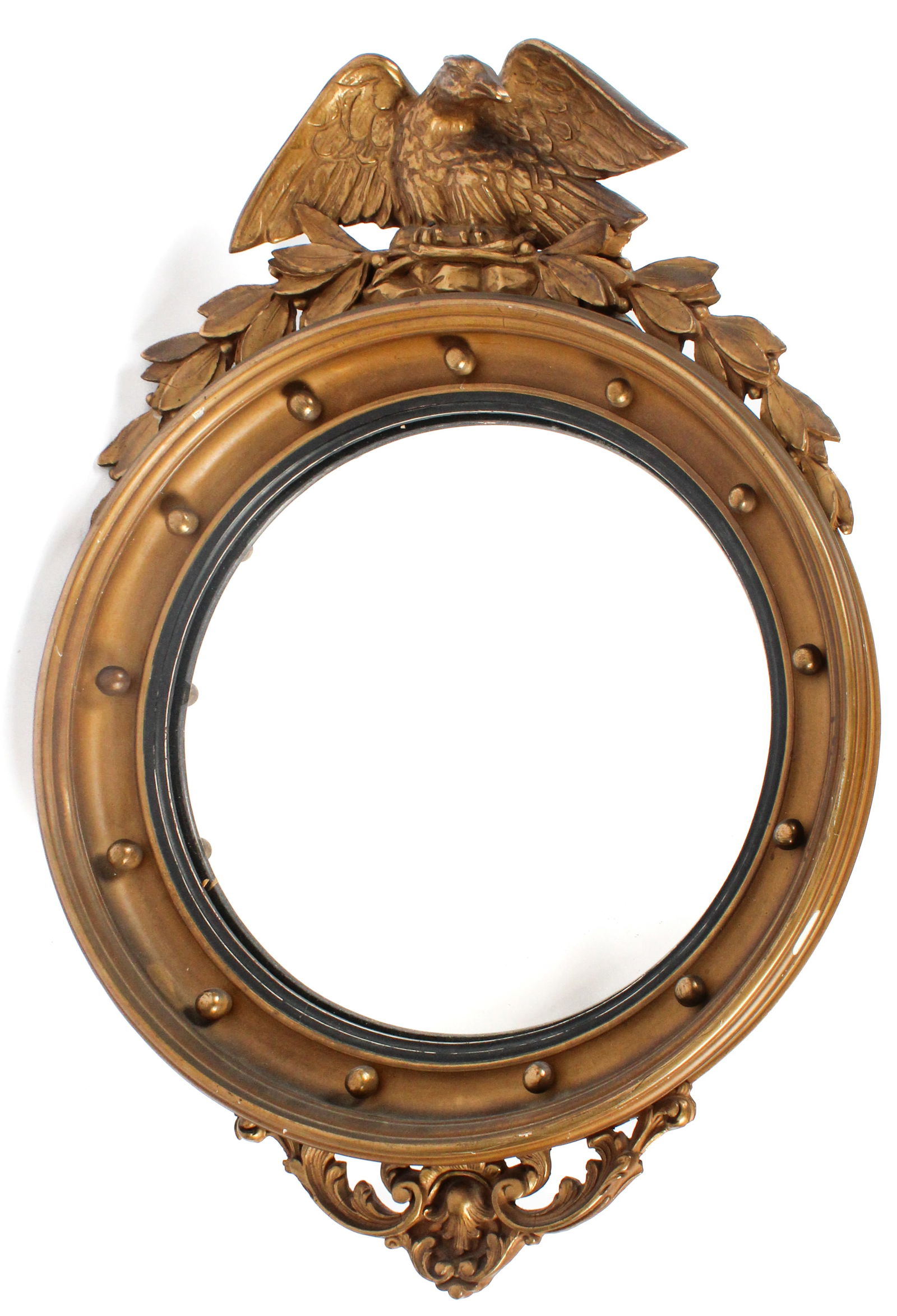 Federal Style Bullseye Mirror (1 of 6)