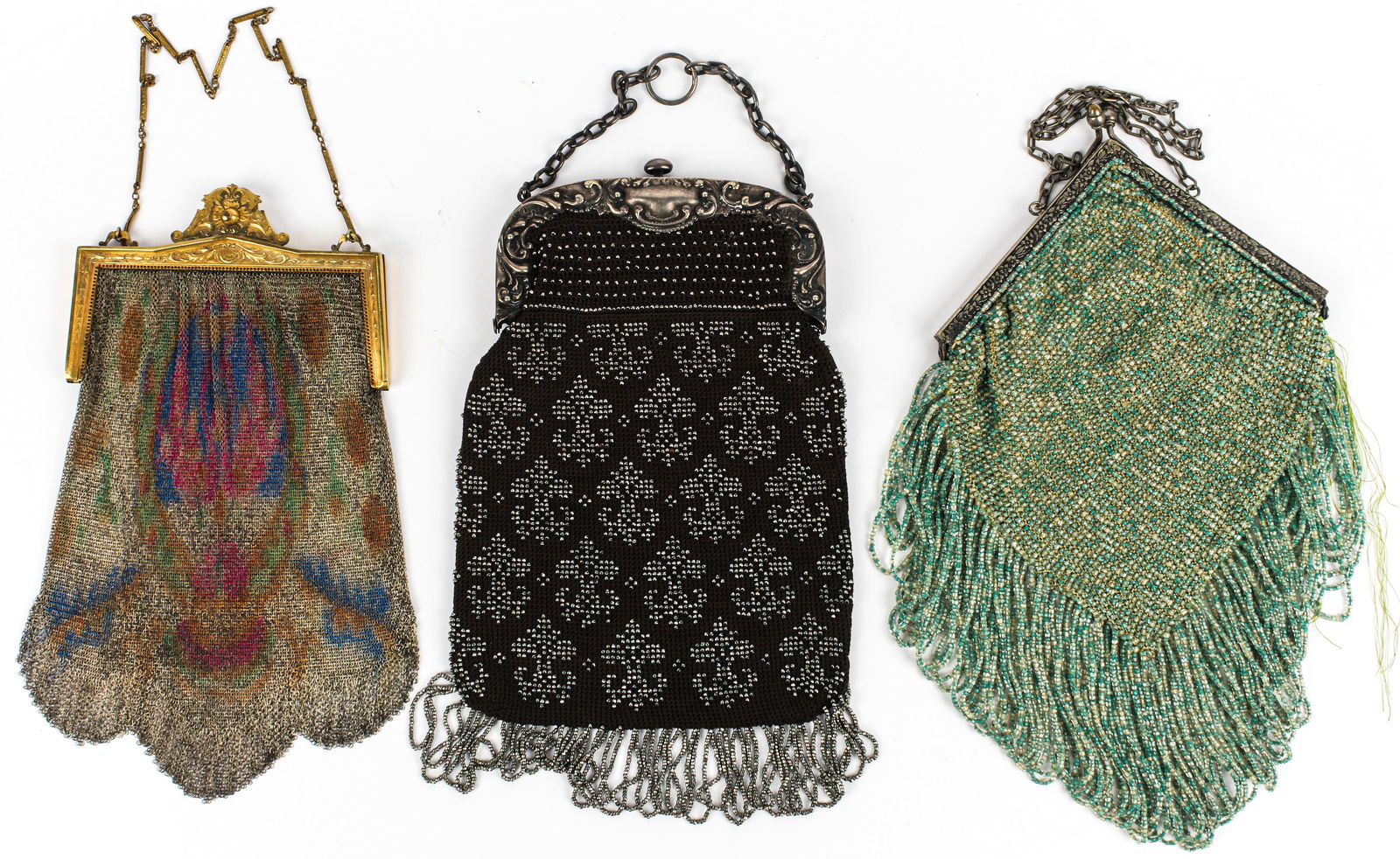 Three Art Deco Mesh Purses Including Whiting & Davis (1 of 7)