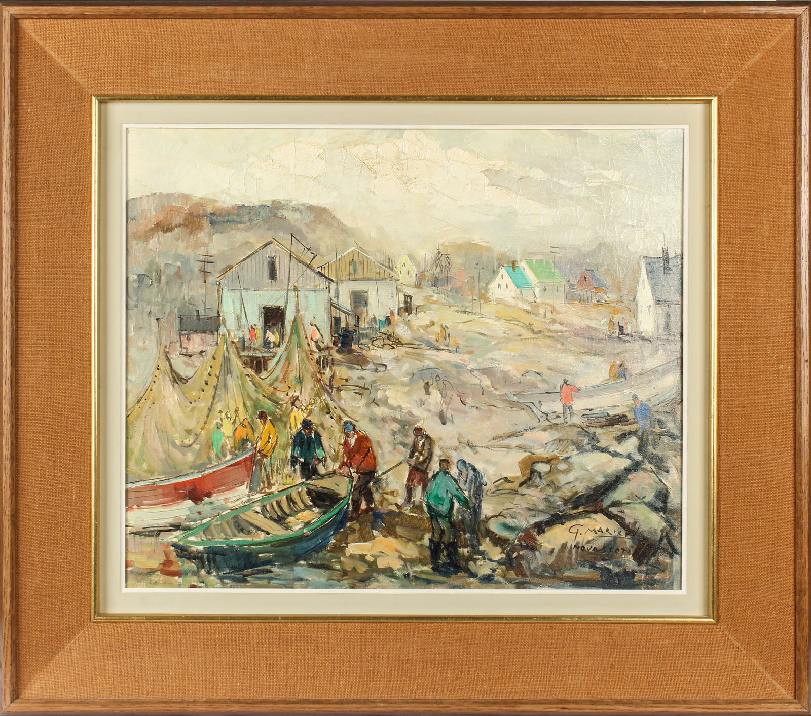 Geza Gordon Marich (Canadian, 1913-1985) Nova Scotia (1 of 4)