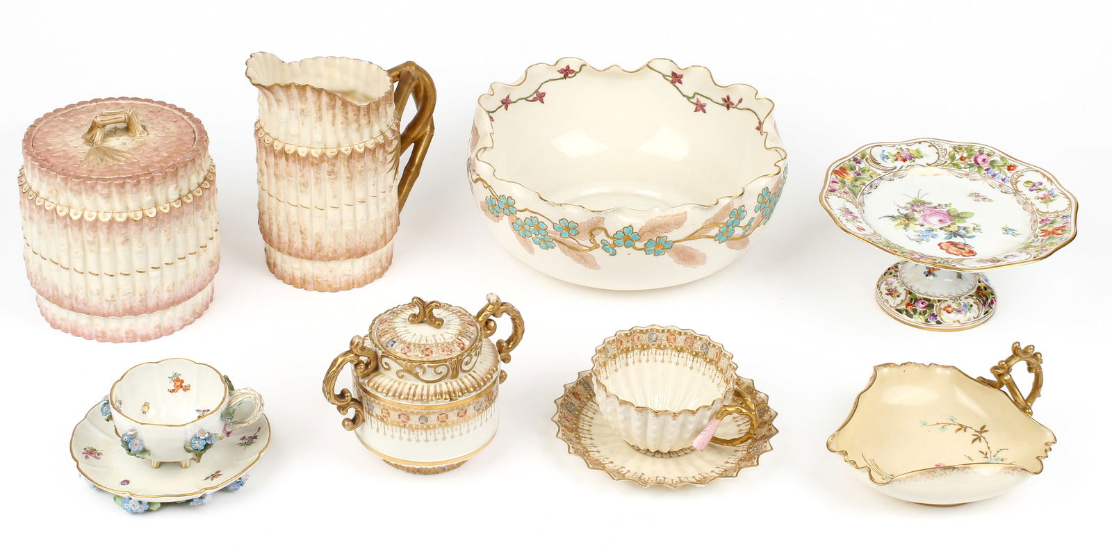 Willets Belleek, Meissen, Dresden Porcelain (1 of 12)