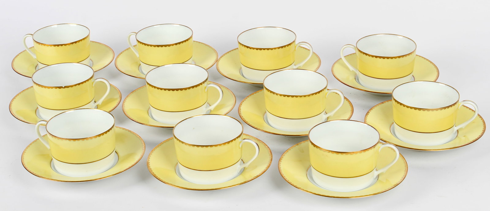 Tiffany & Co. Limoges Porcelain Cups & Saucers (1 of 5)