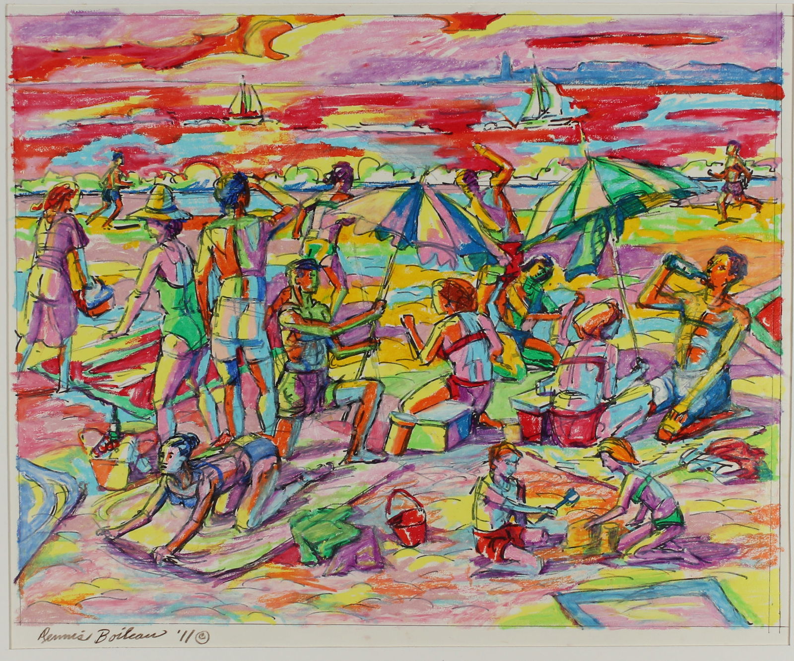 Dennis Boileau (New York City, 20th C.) Seven Works (1 of 7)