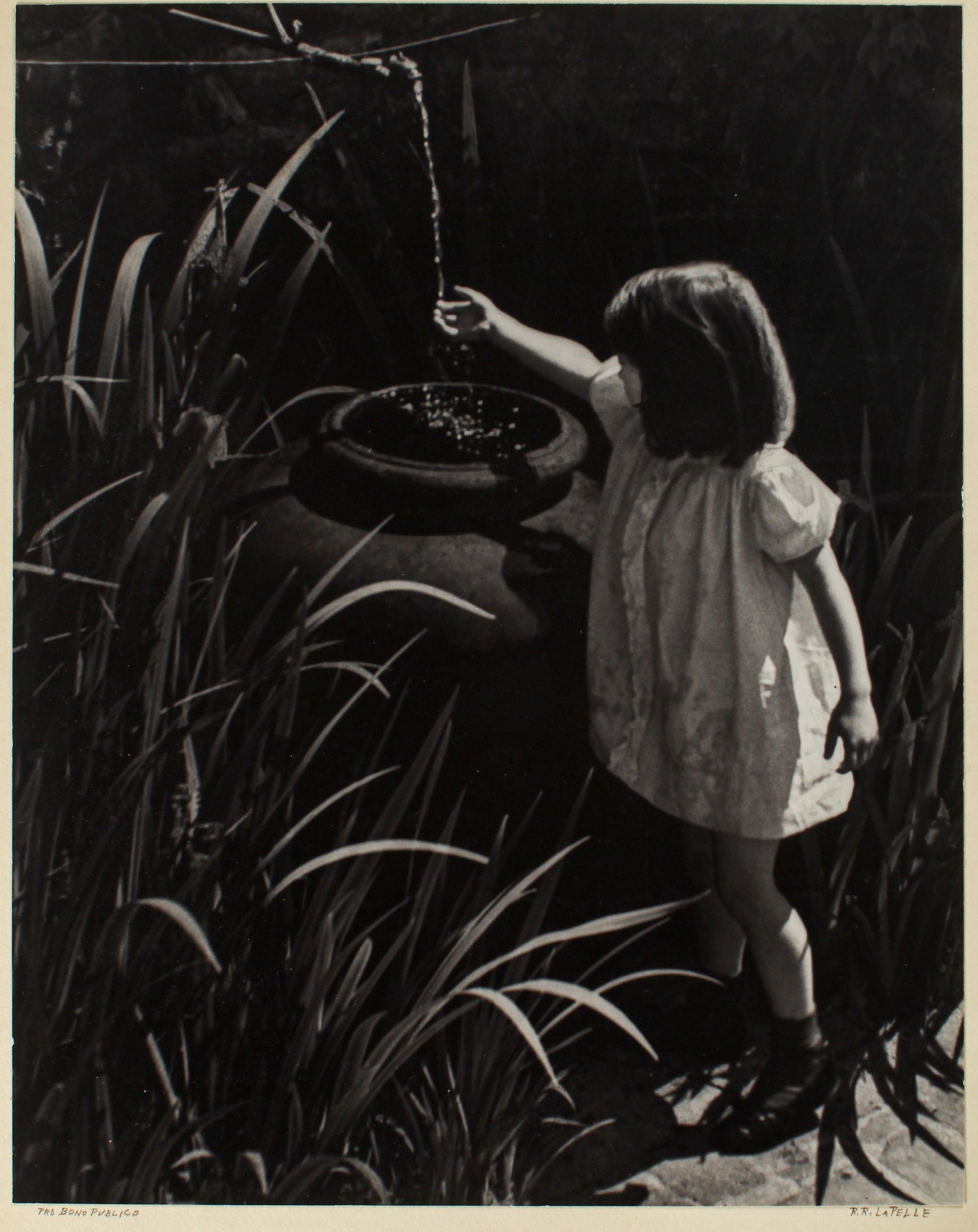 R.R. LaPelle, Exhibited Silver Gelatin Print Photograph, "Pro Bono Publico", 1950s (1 of 4)