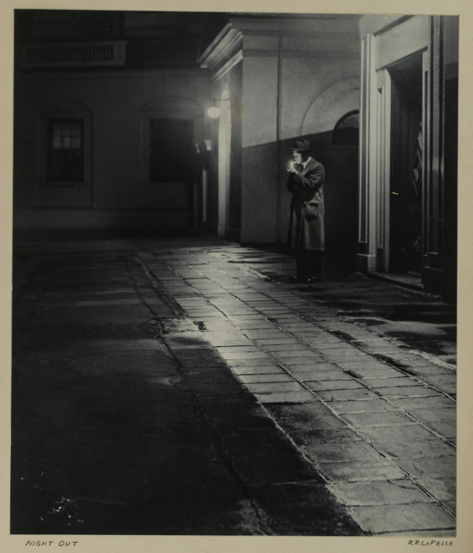 R.R. LaPelle, Four Silver Gelatin Print Photographs, Philadelphia City Scenes, 1950s (1 of 10)